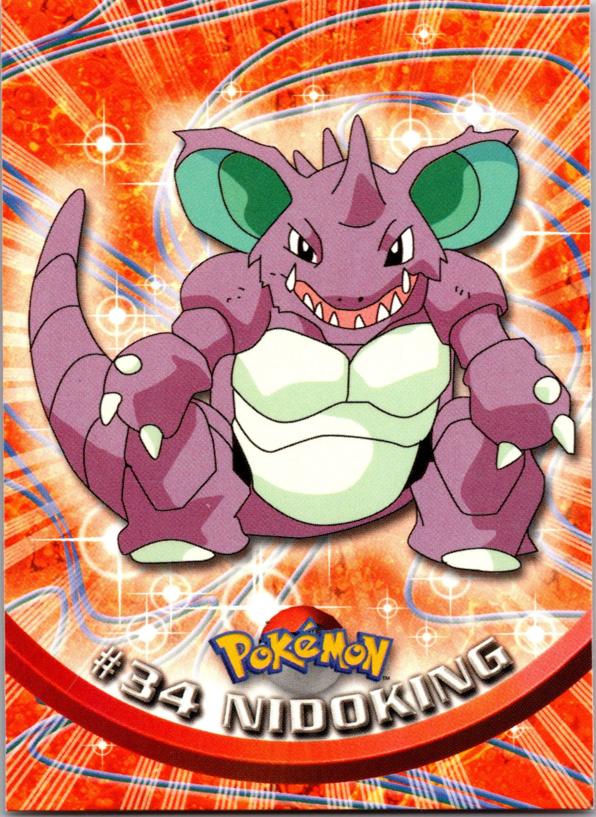 1999 Topps TV Nidoking LP P130