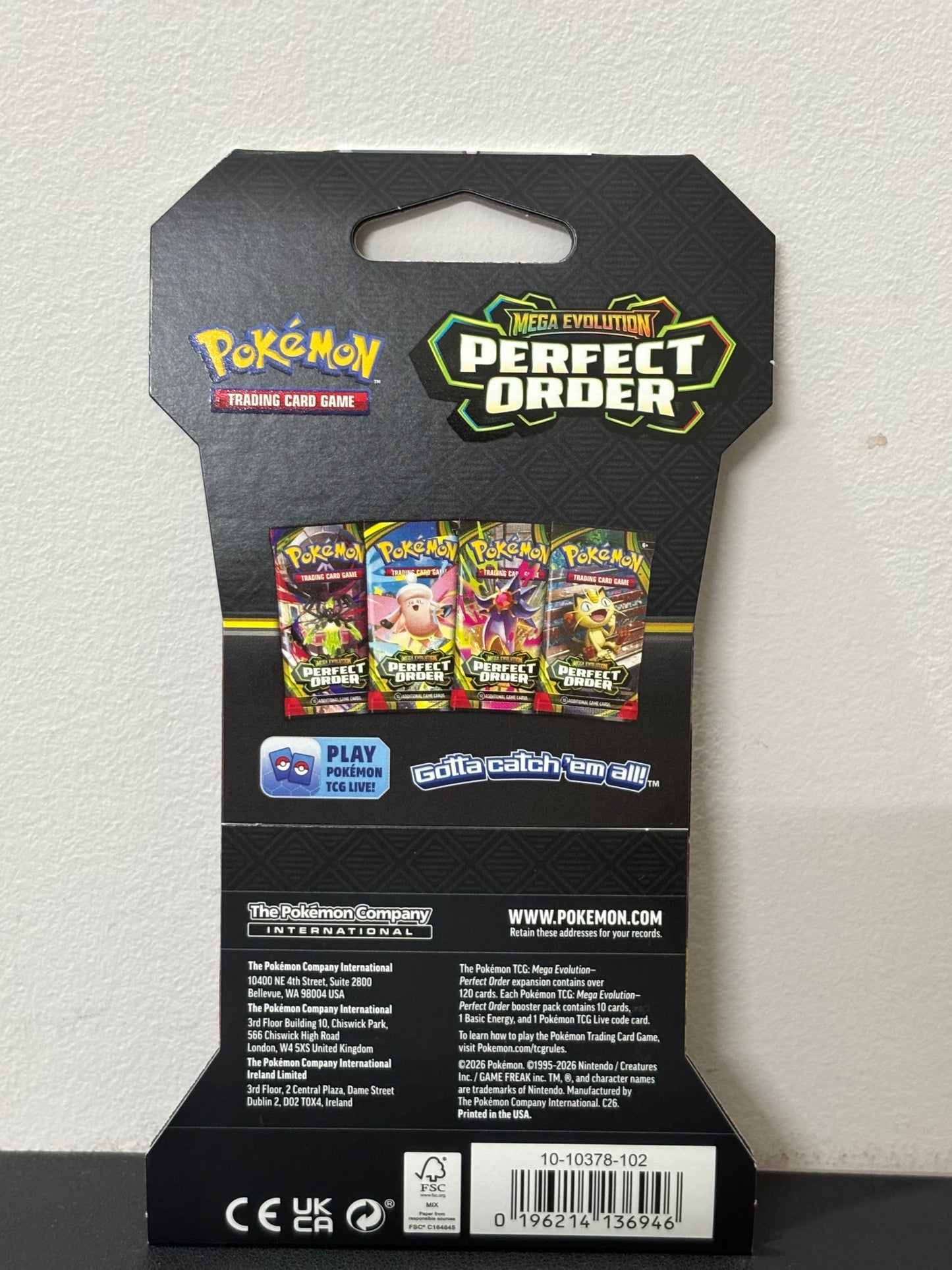 Perfect Order Sleeved Booster Pack