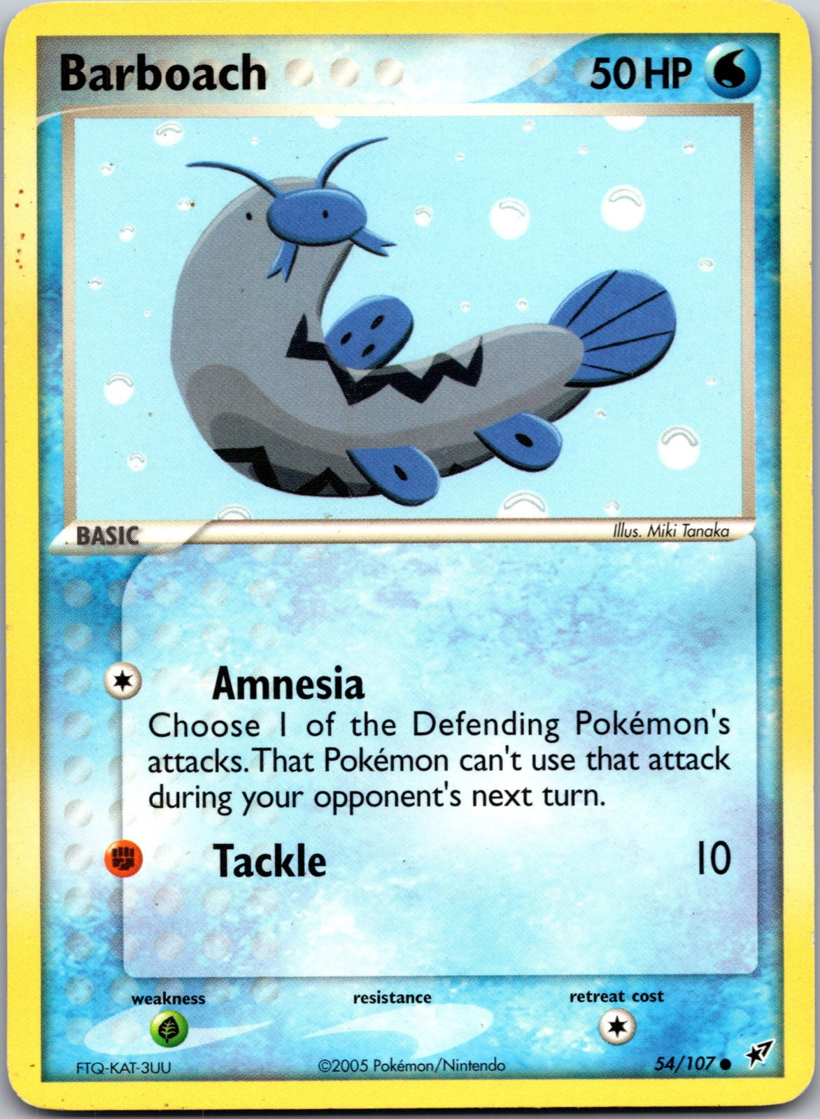 2005 Deoxys 54/107 Barboach LP A307