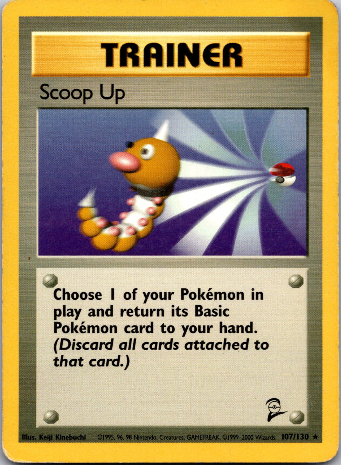 2000 Base Set 2 107/130 Scoop Up MP Y129