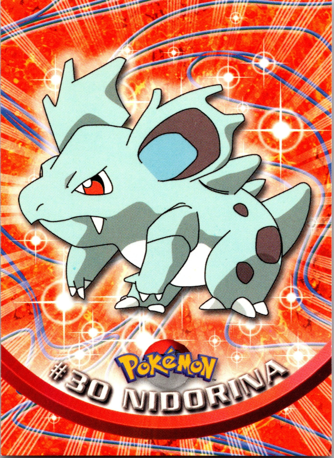 1999 Topps TV Nidorina LP P104