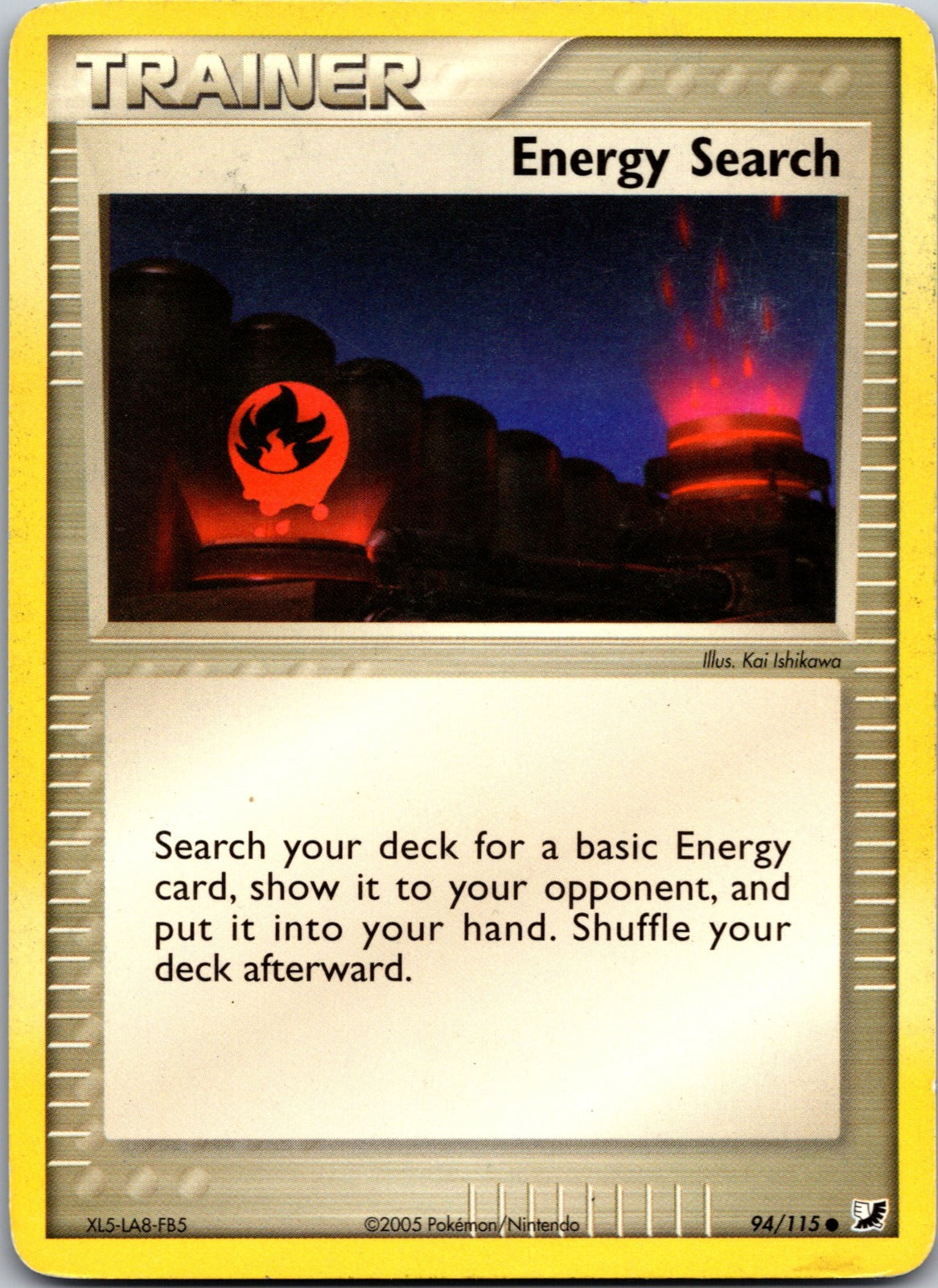 2004 EX Battle Stadium 90 Energy Search LP A163