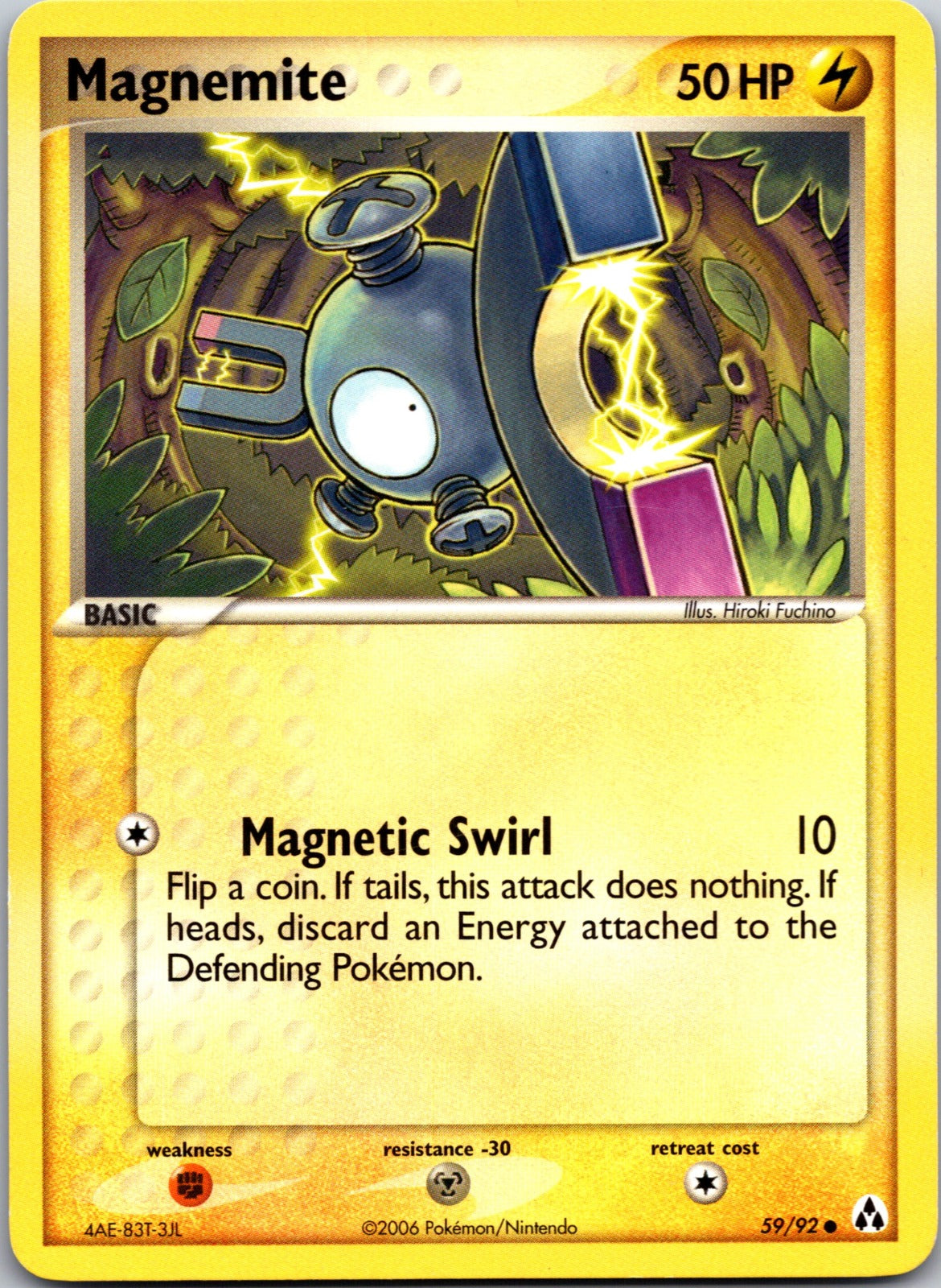 2006 Legend Maker 59/92 Magnemite HP Z155