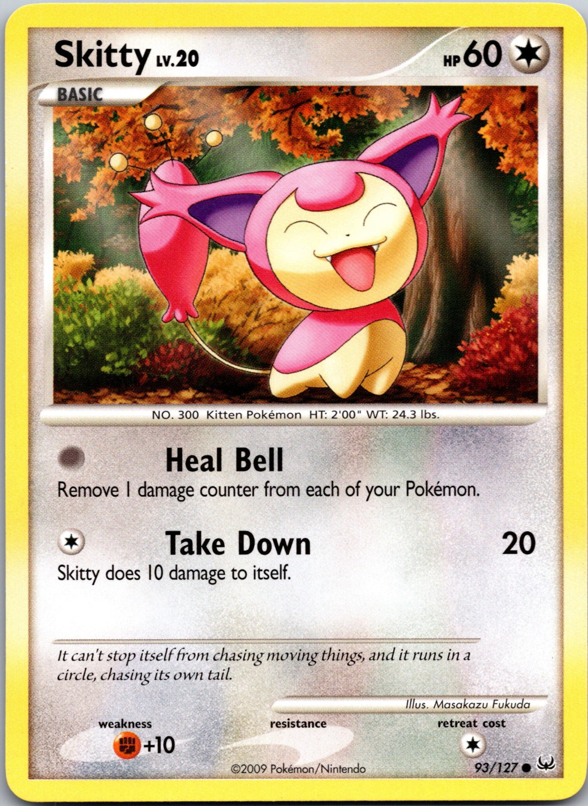 2009 Platinum 93/127 Skitty LP C255