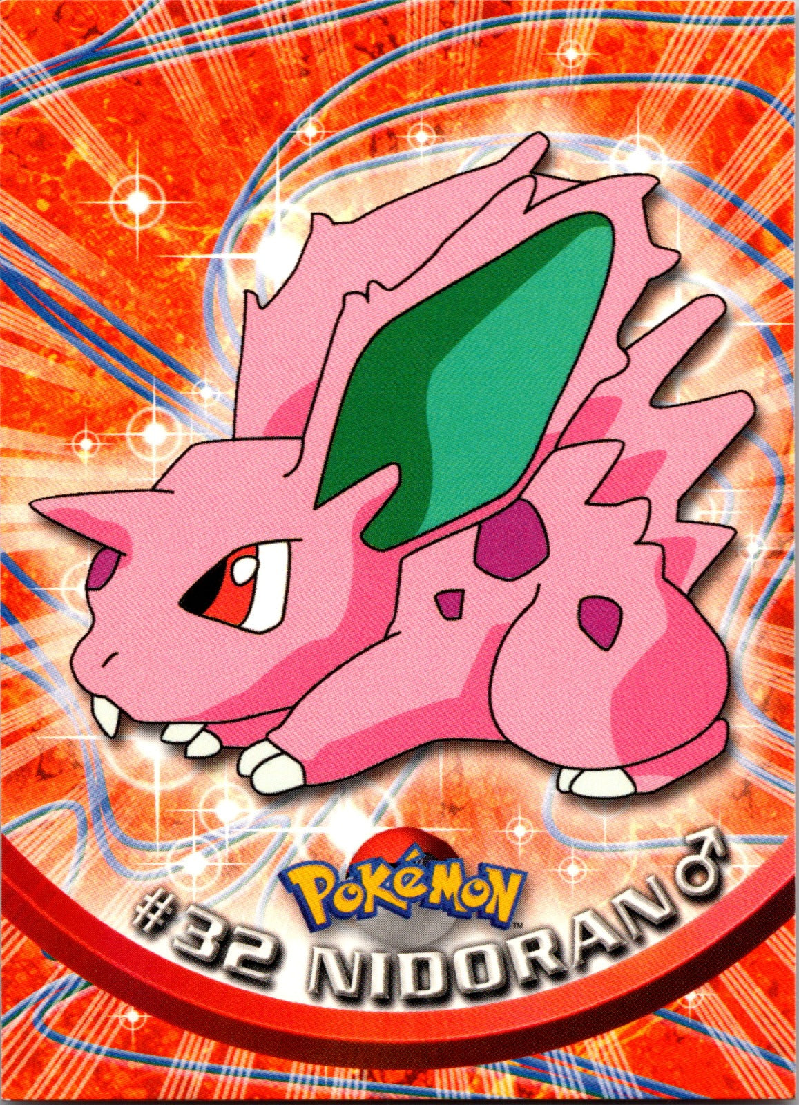 1999 Topps TV Nidoran M MP P68