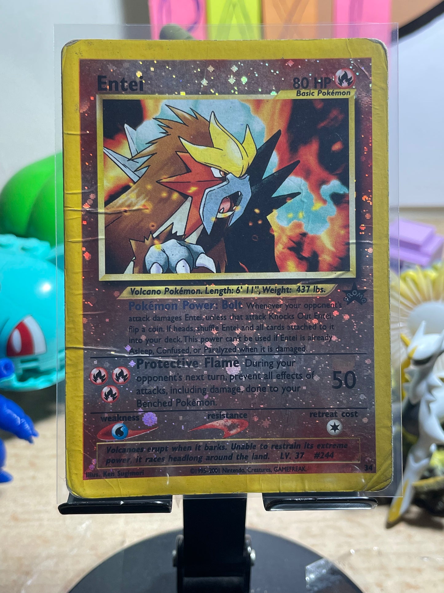 2001 Entei #34 WOTC Promo