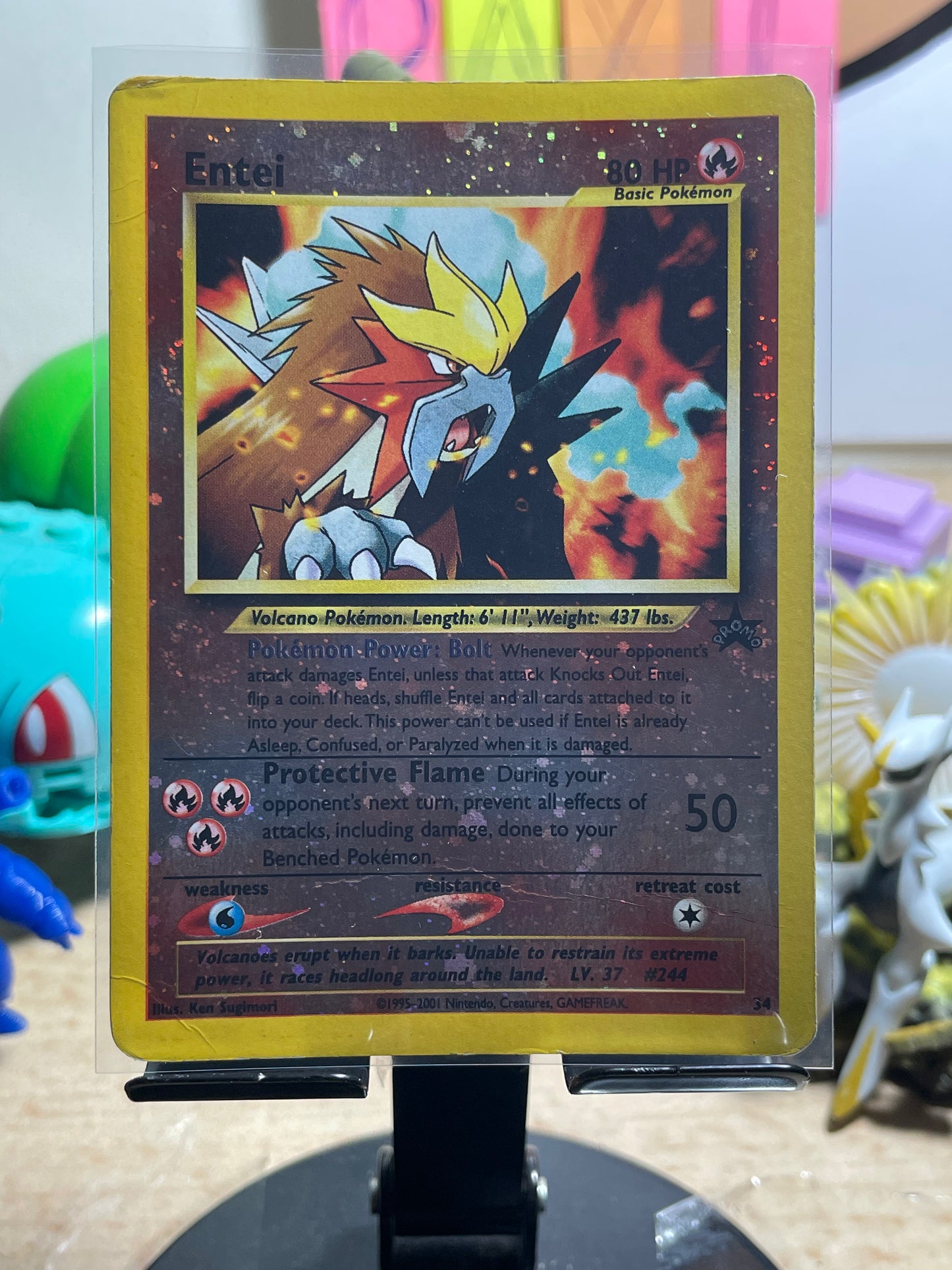2001 Entei #34 WOTC Promo