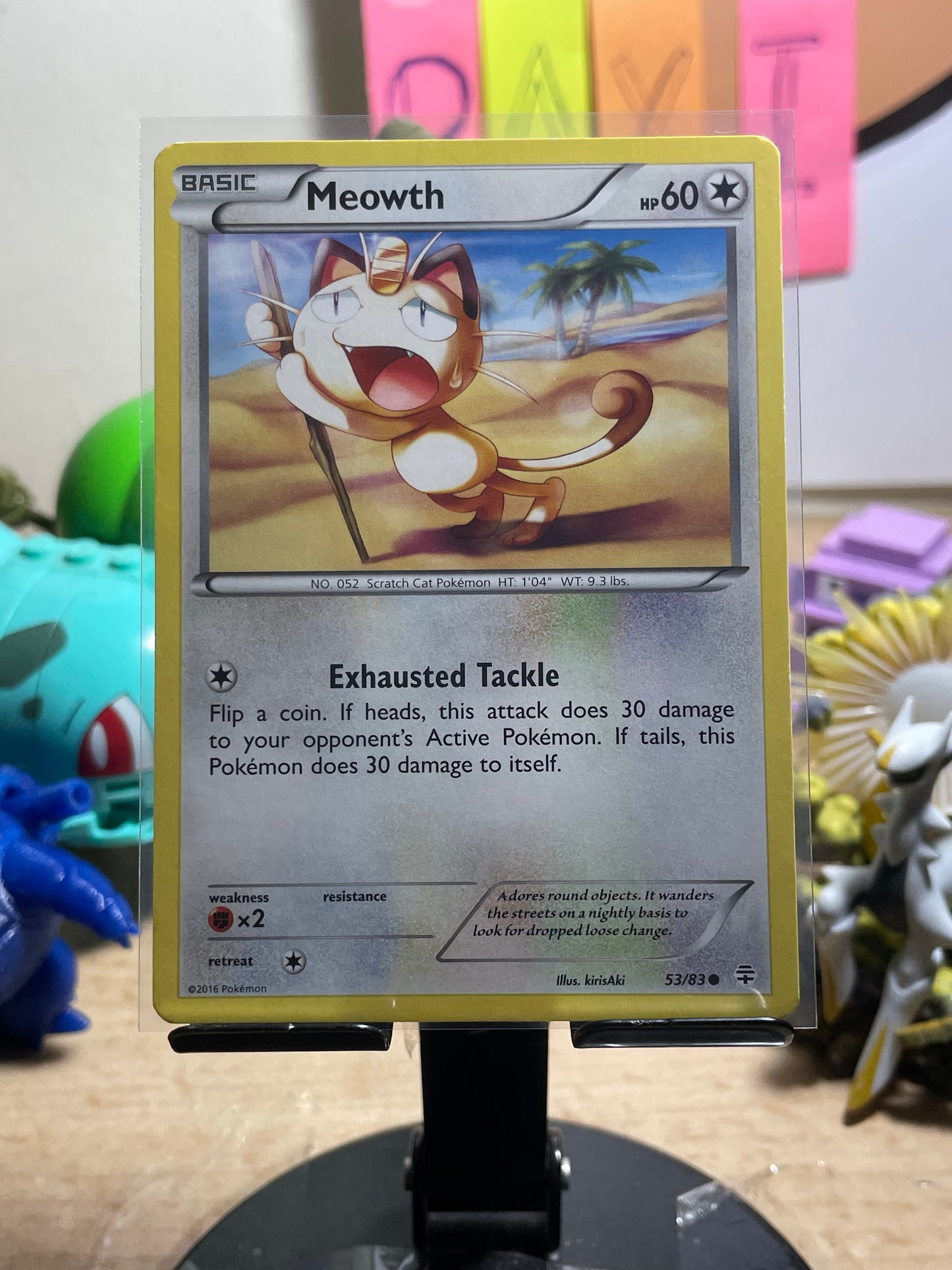 2015 Meowth #114 Generations