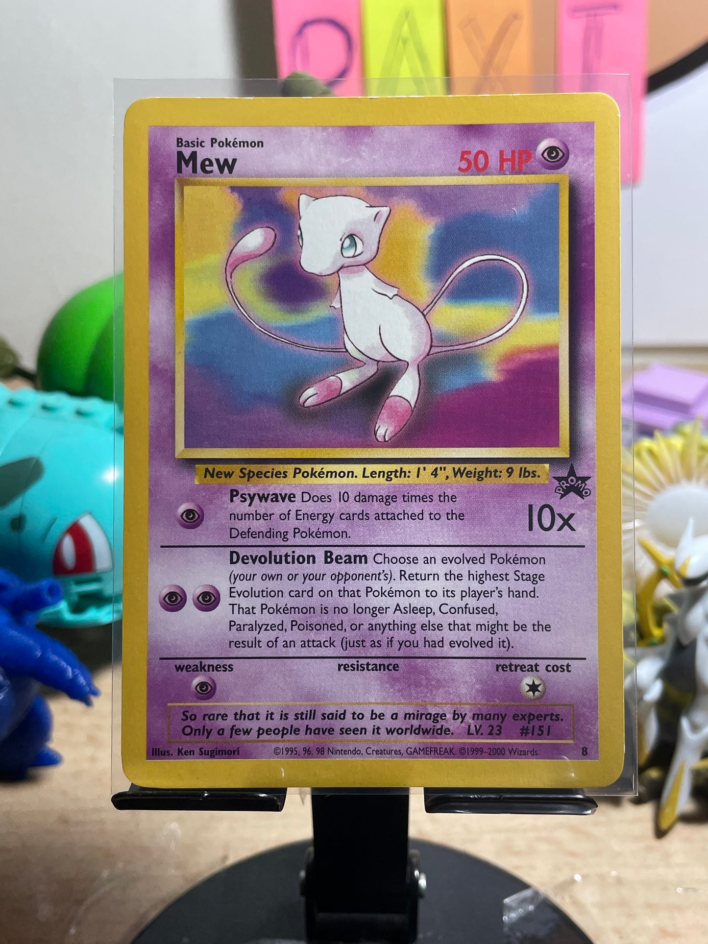 2000 Mew #8 WOTC Promo