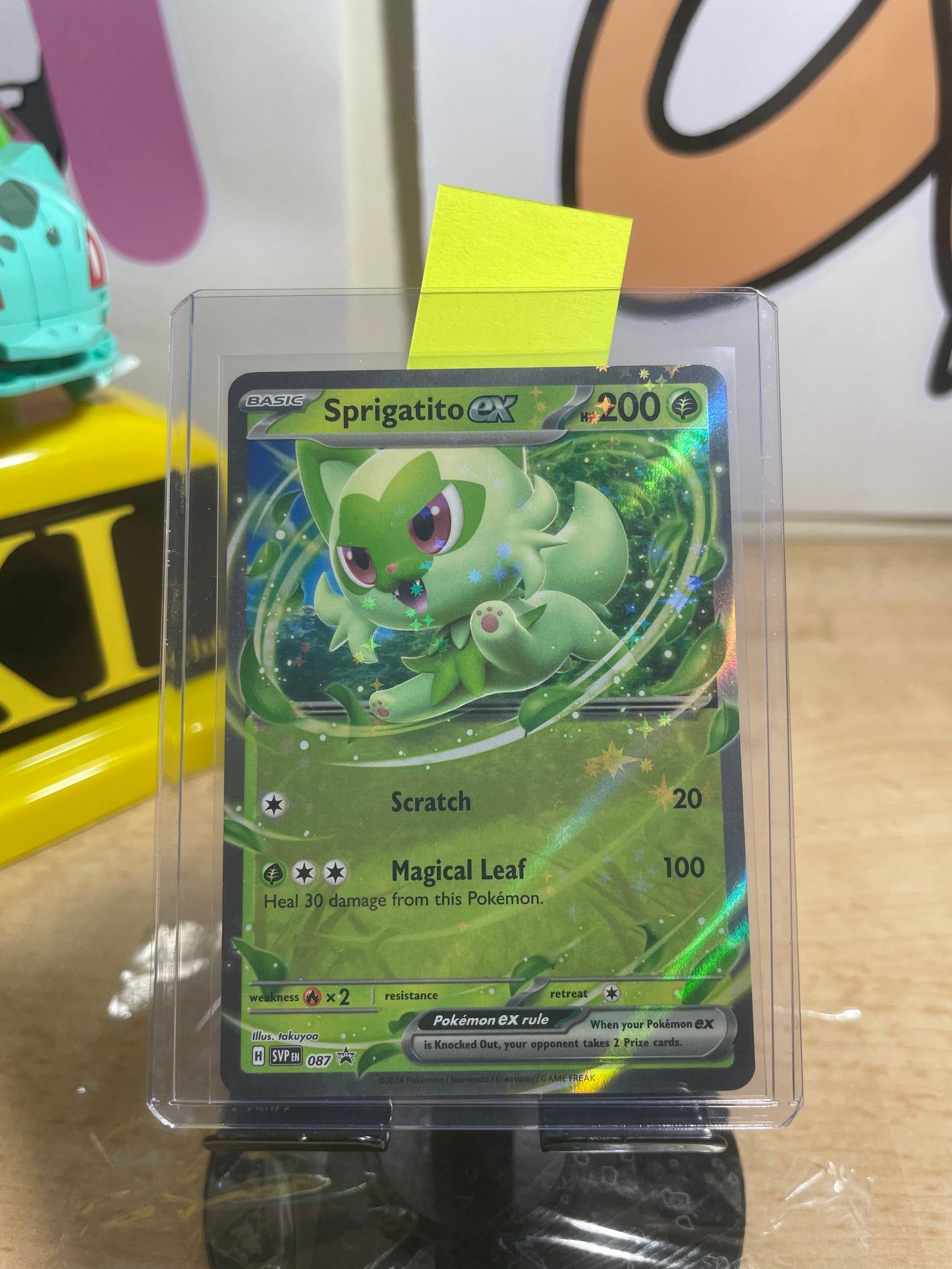 2024 Sprigatito ex #87 SV Promo