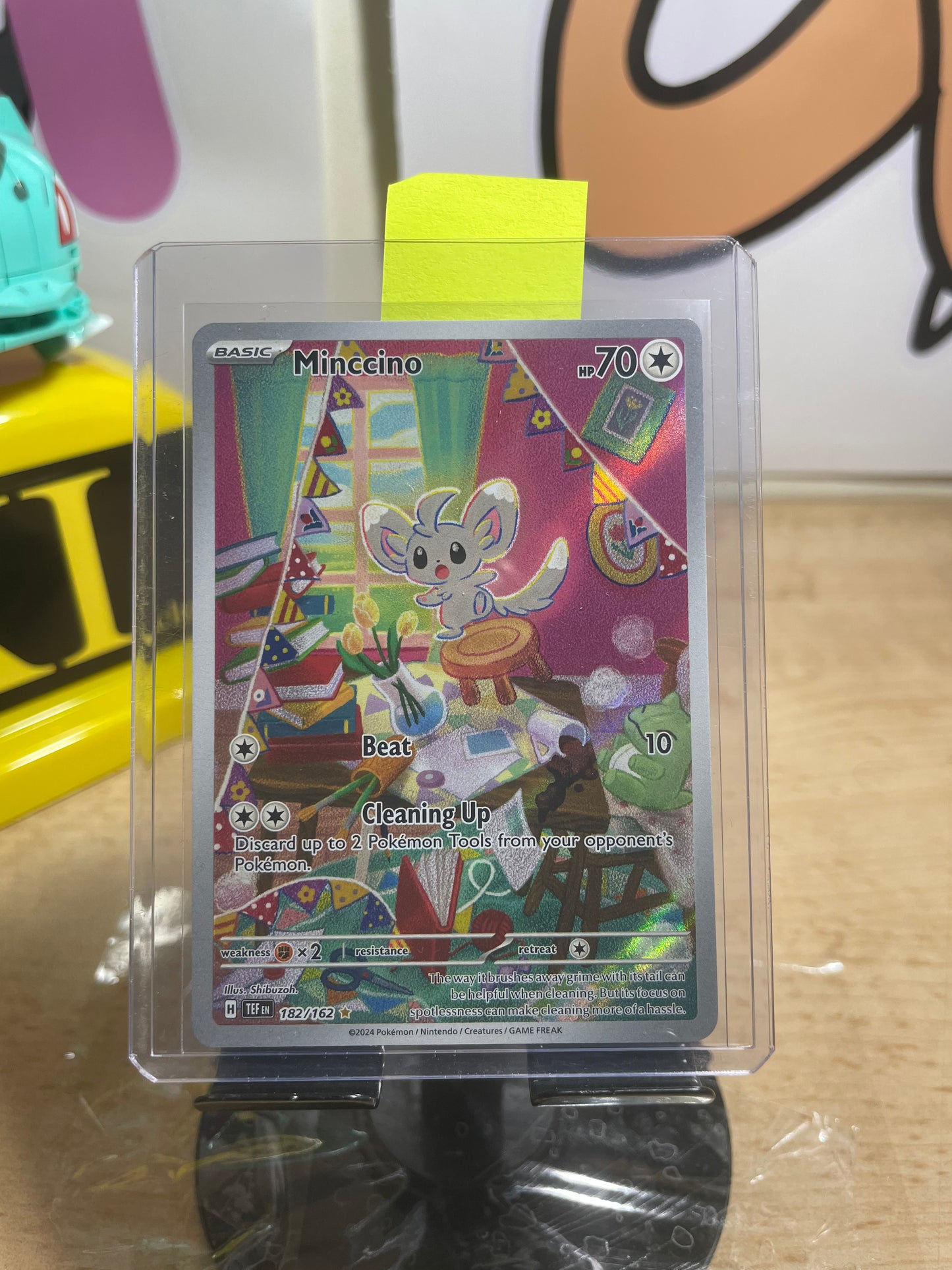 2024 Minccino #182 Temporal Forces