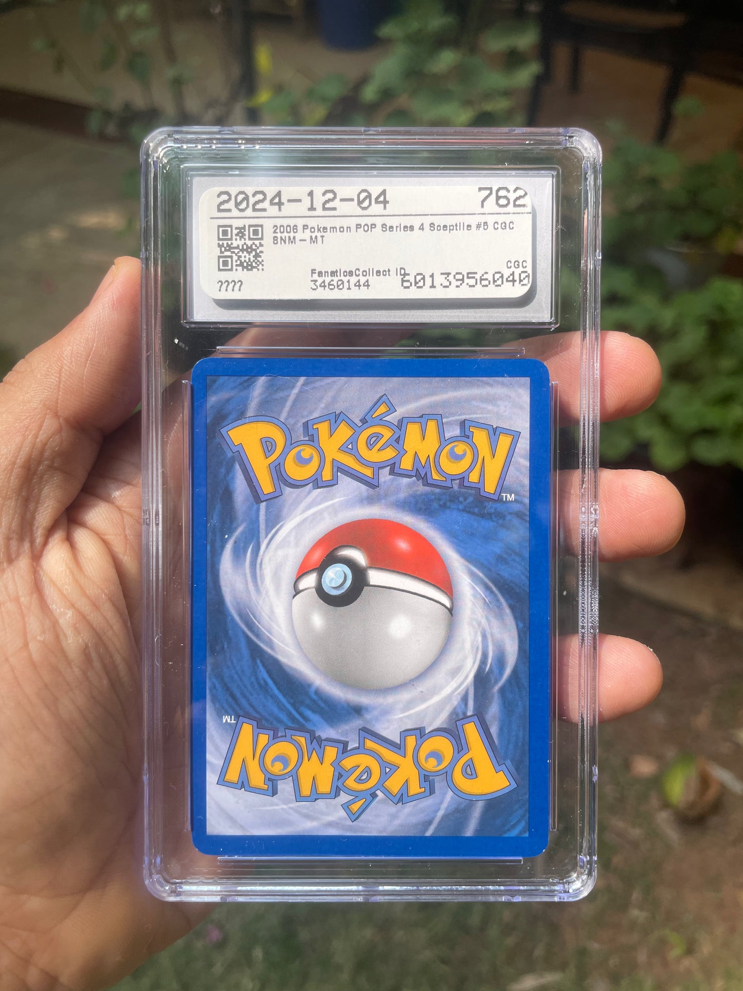 (CGC 8) 2006 POP Series 4 05/17 Sceptile