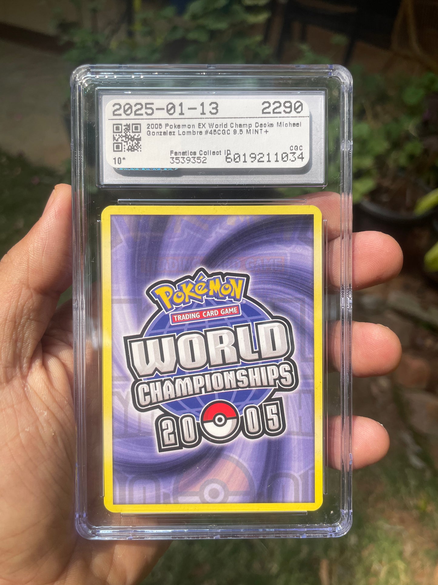 (CGC 9.5) World Champ Decks 45 Lombre