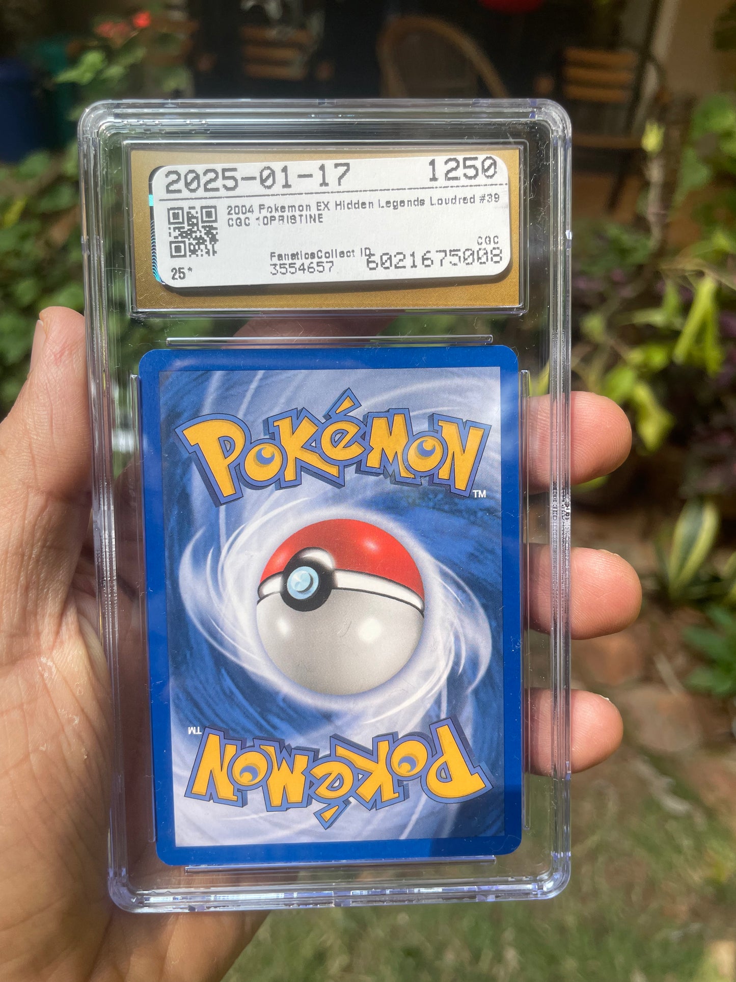 (CGC Pristine 10) 2004 Hidden Legends 39 Loudred