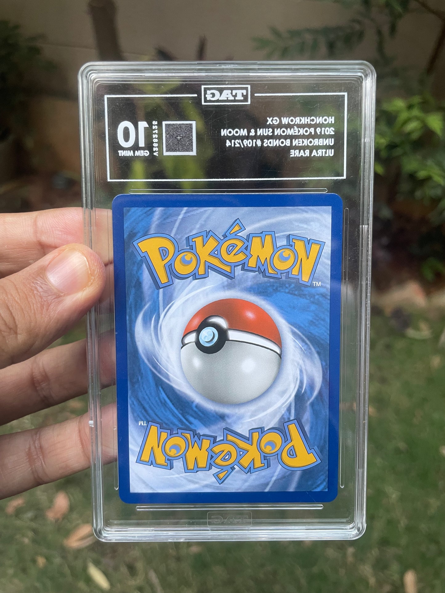 (TAG 10) 2019 Unbroken Bonds 109/214 Honchkrow GX