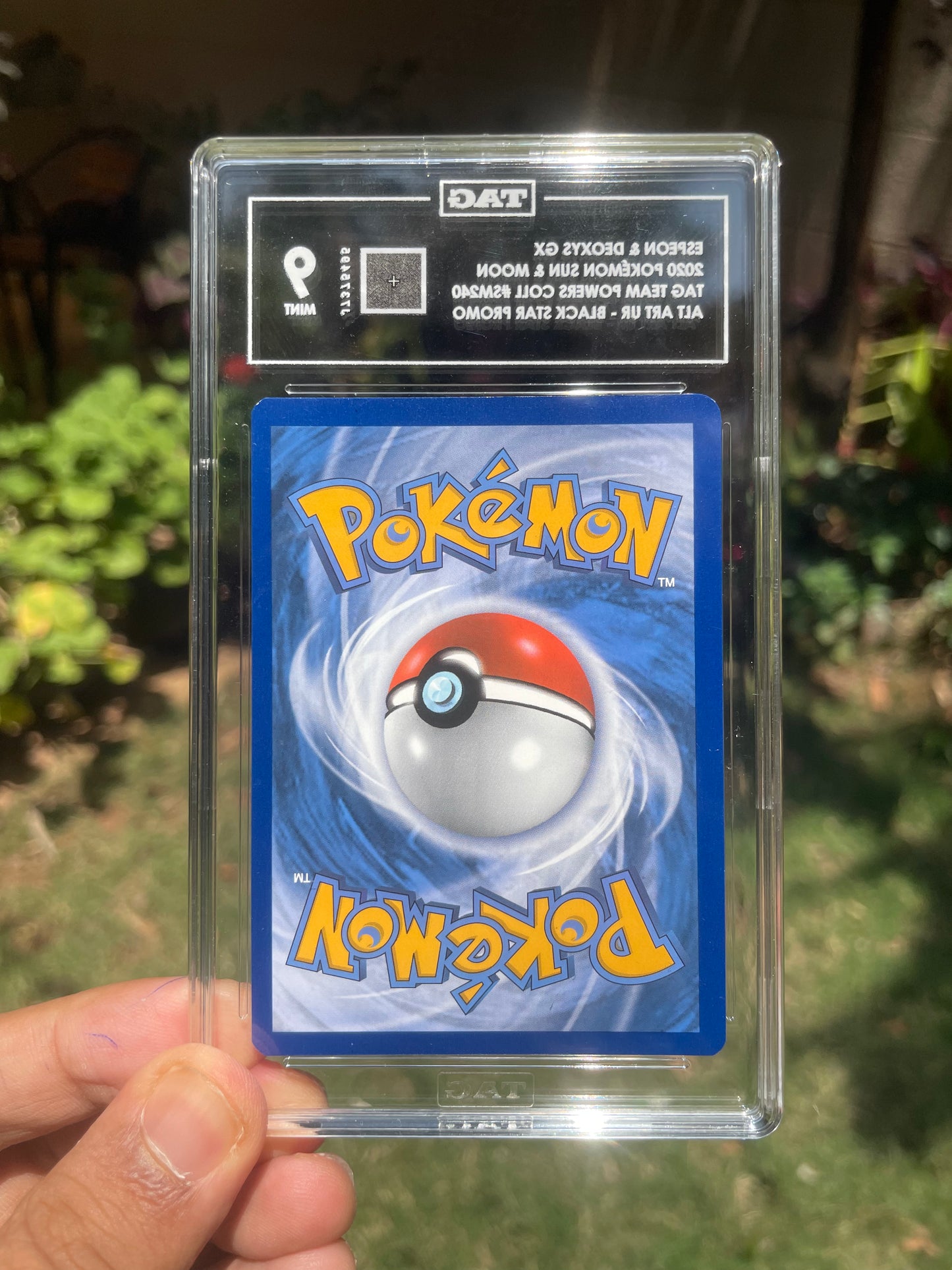 (TAG 9) 2020 Promo SM240 Espeon & Deoxys GX
