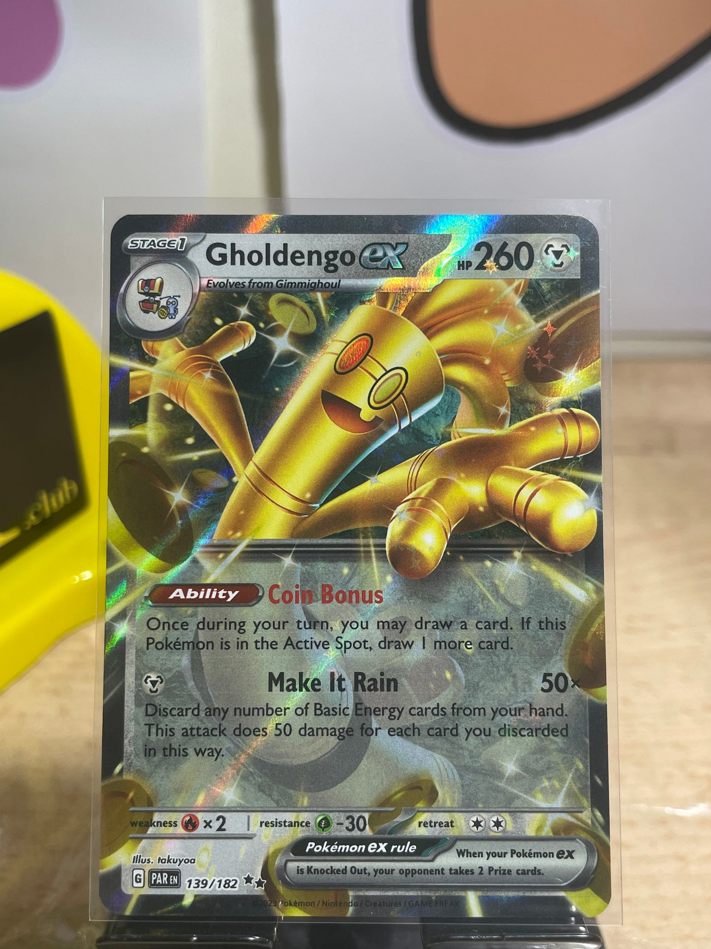 2023 Gholdengo ex #139 Paradox Rift