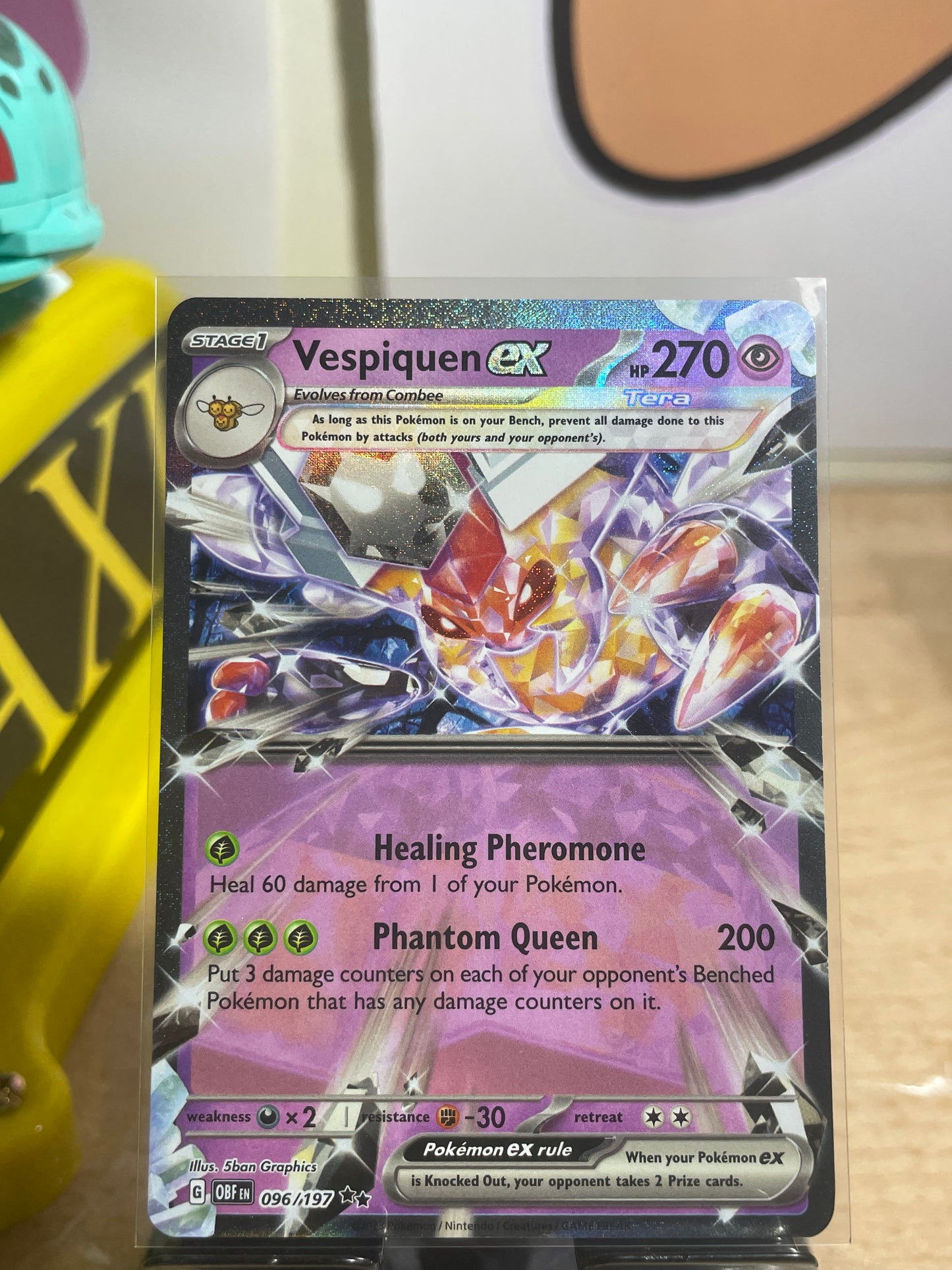 2023 Vespiquen #96 Obsidian Flames
