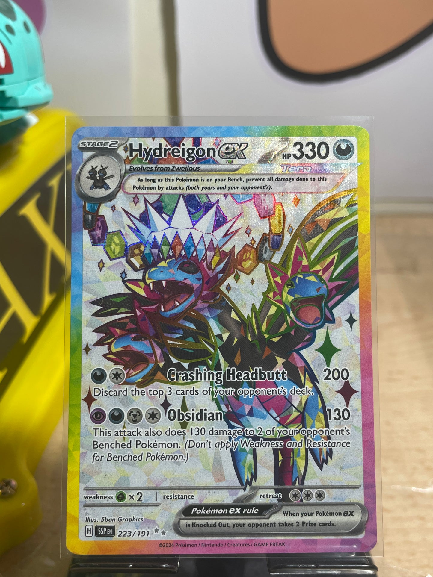 2024 Hydreigon ex #223 Surging Sparks