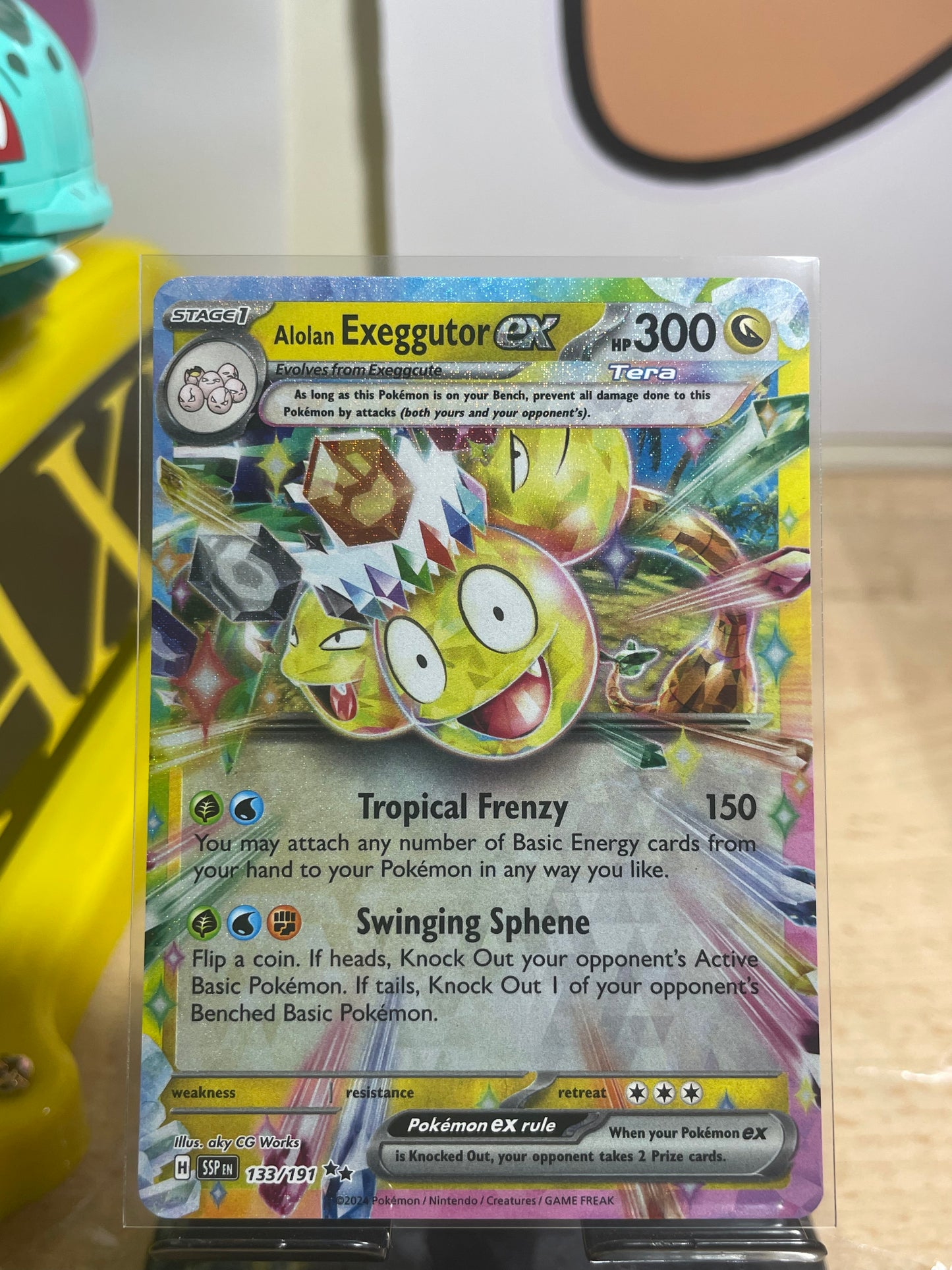 2024 Alolan Exeggutor ex #133 Surging Sparks