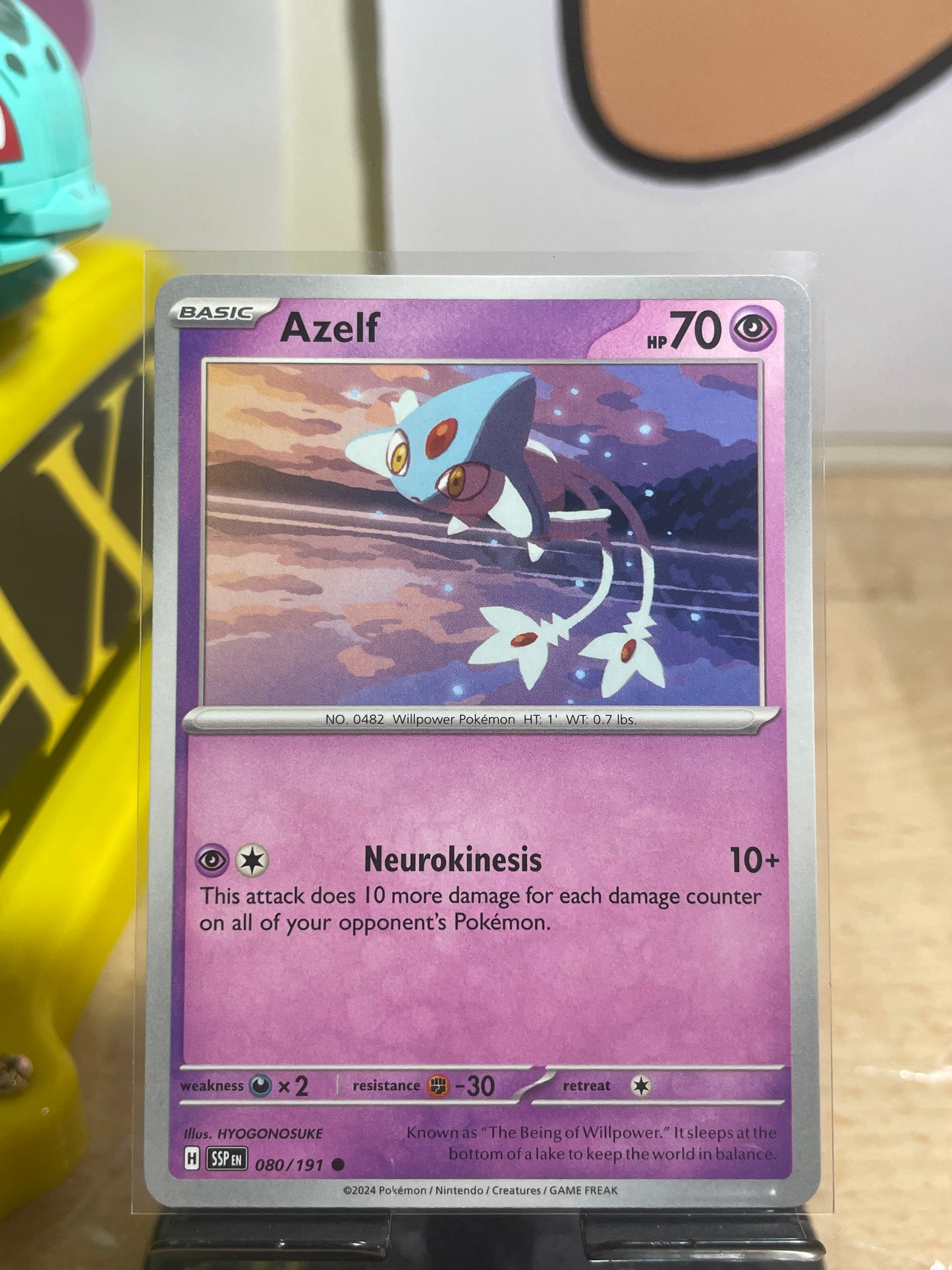 2024 Azelf #80 Surging Sparks