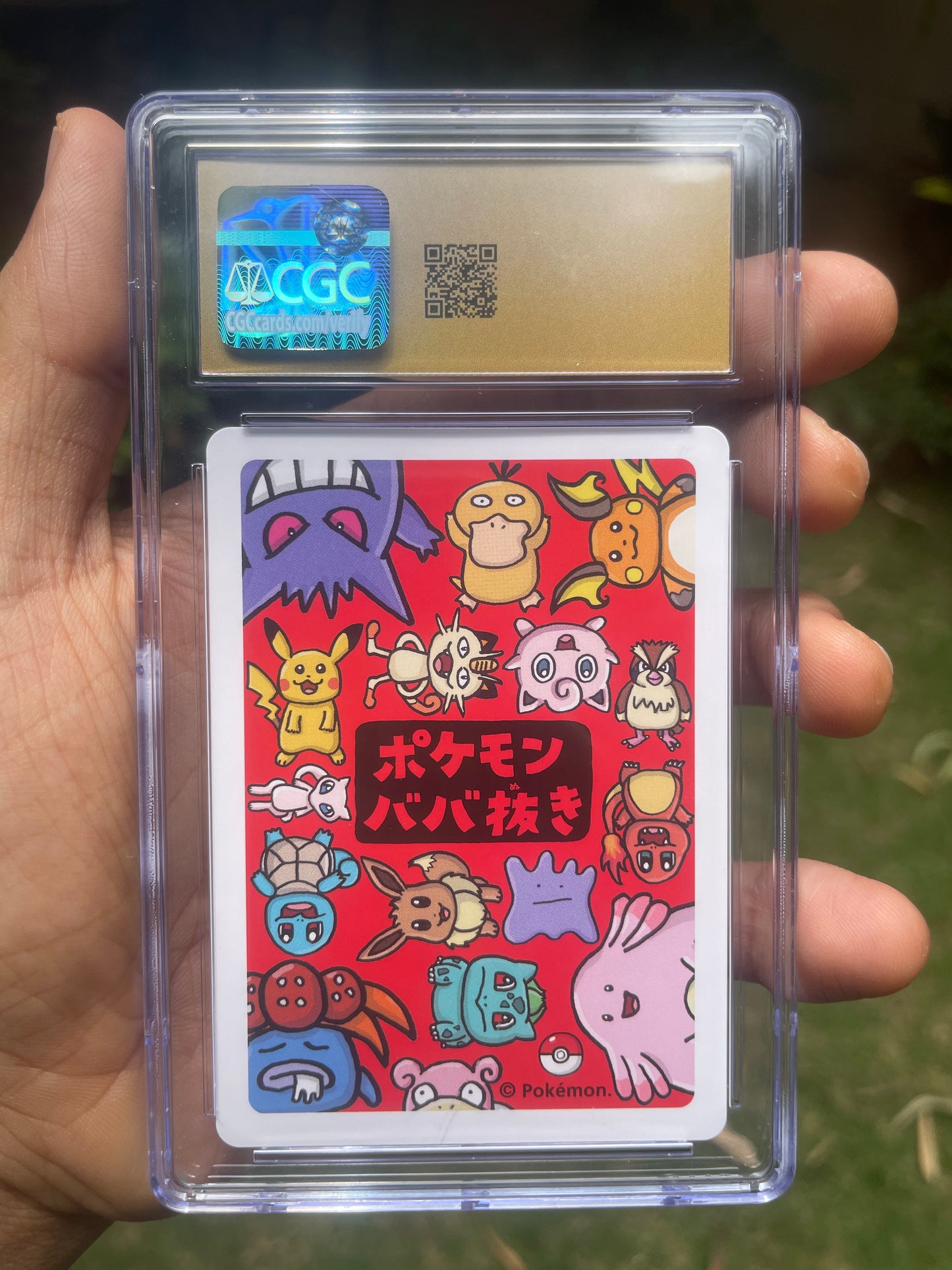 (CGC 10 Pristine) 2019 Chansey Old Maid (JP)