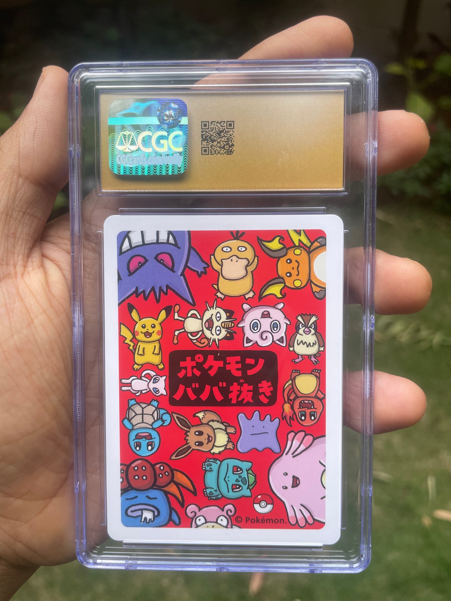 (CGC 10 Pristine) 2019 Bulbasaur Old Maid (JP)