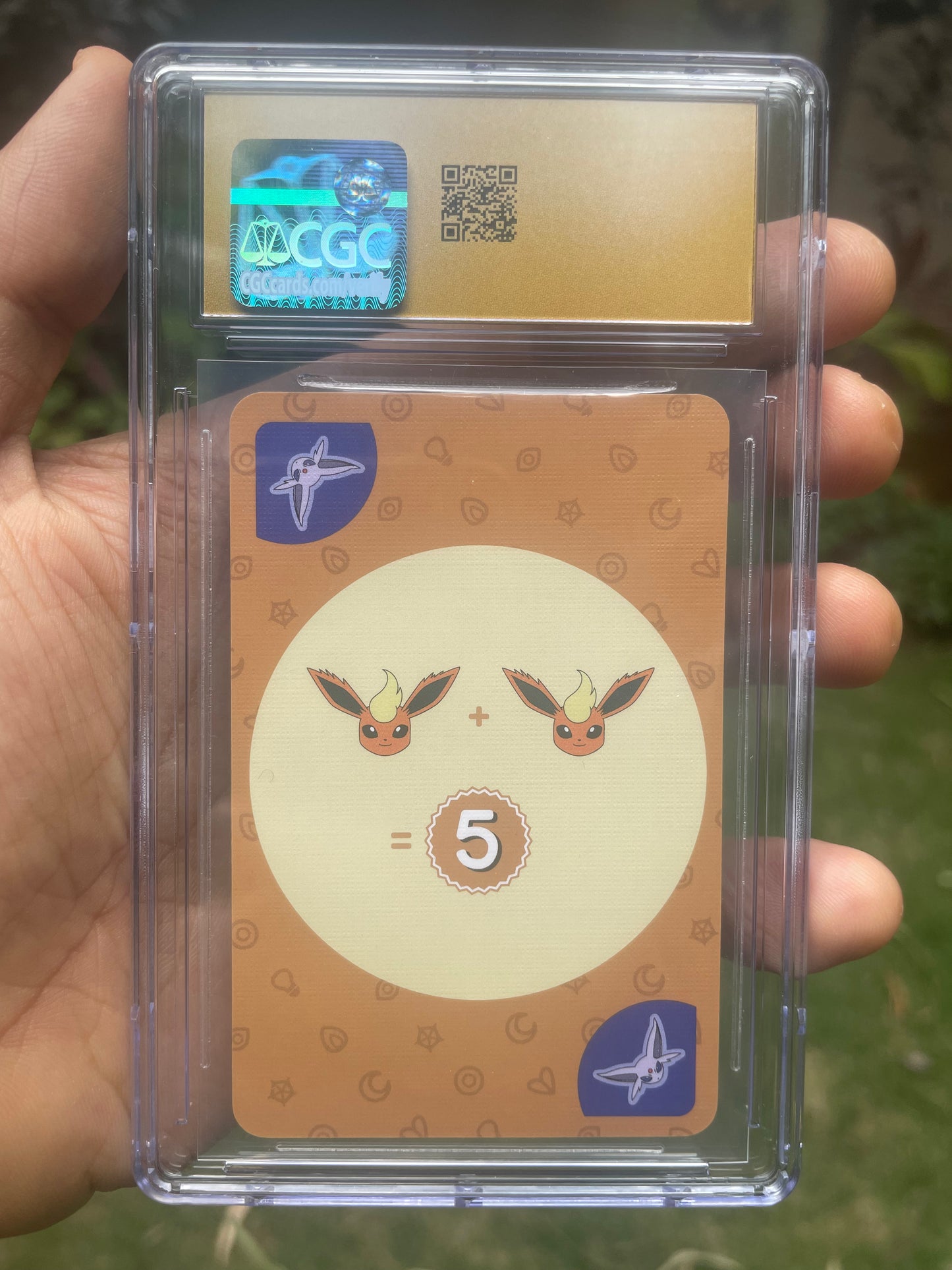 (CGC 10 Pristine) 2019 Espeon Point Salad (Korean)