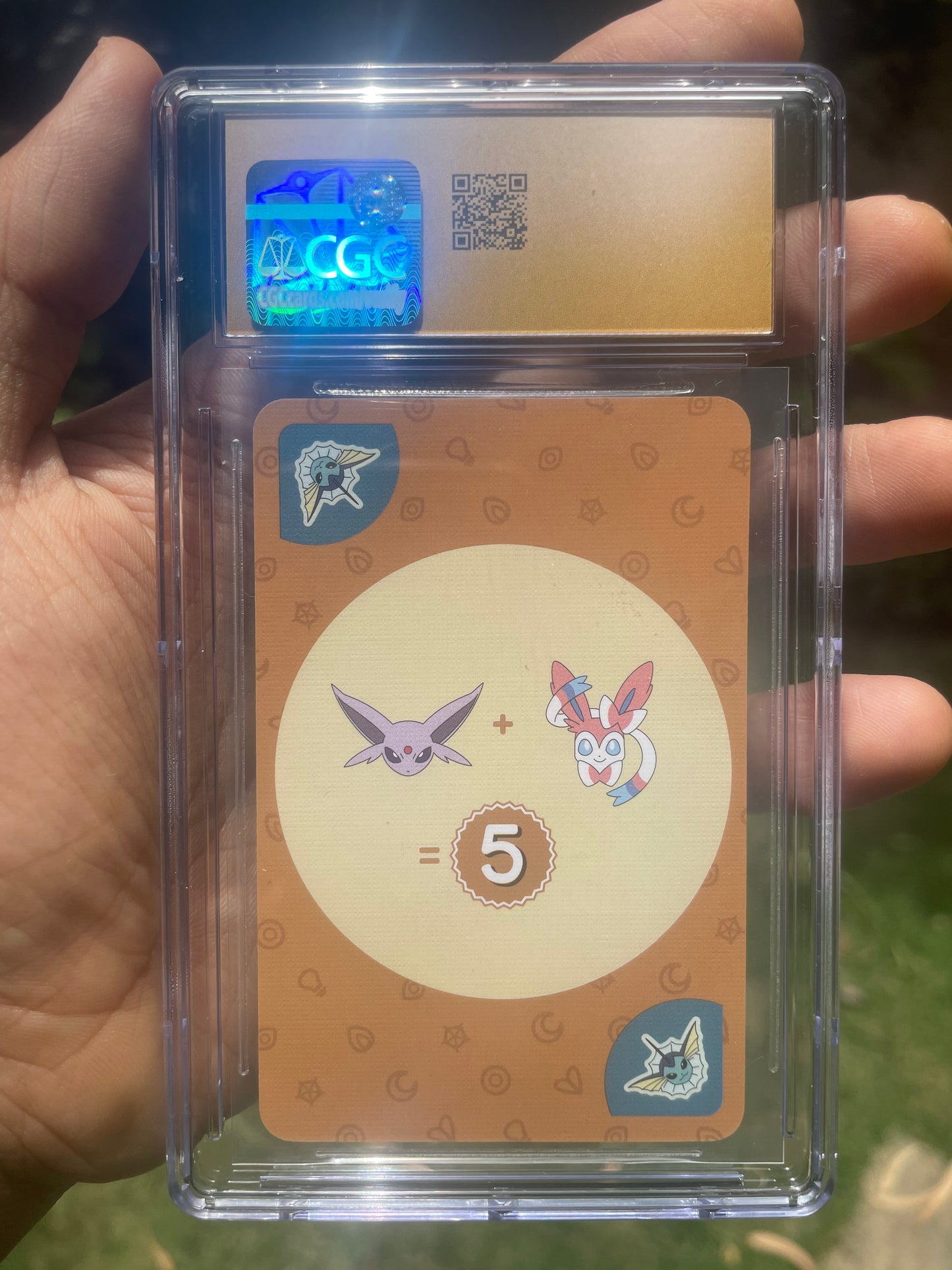 (CGC 10 Pristine) 2019 Vaporeon Point Salad (Korean)