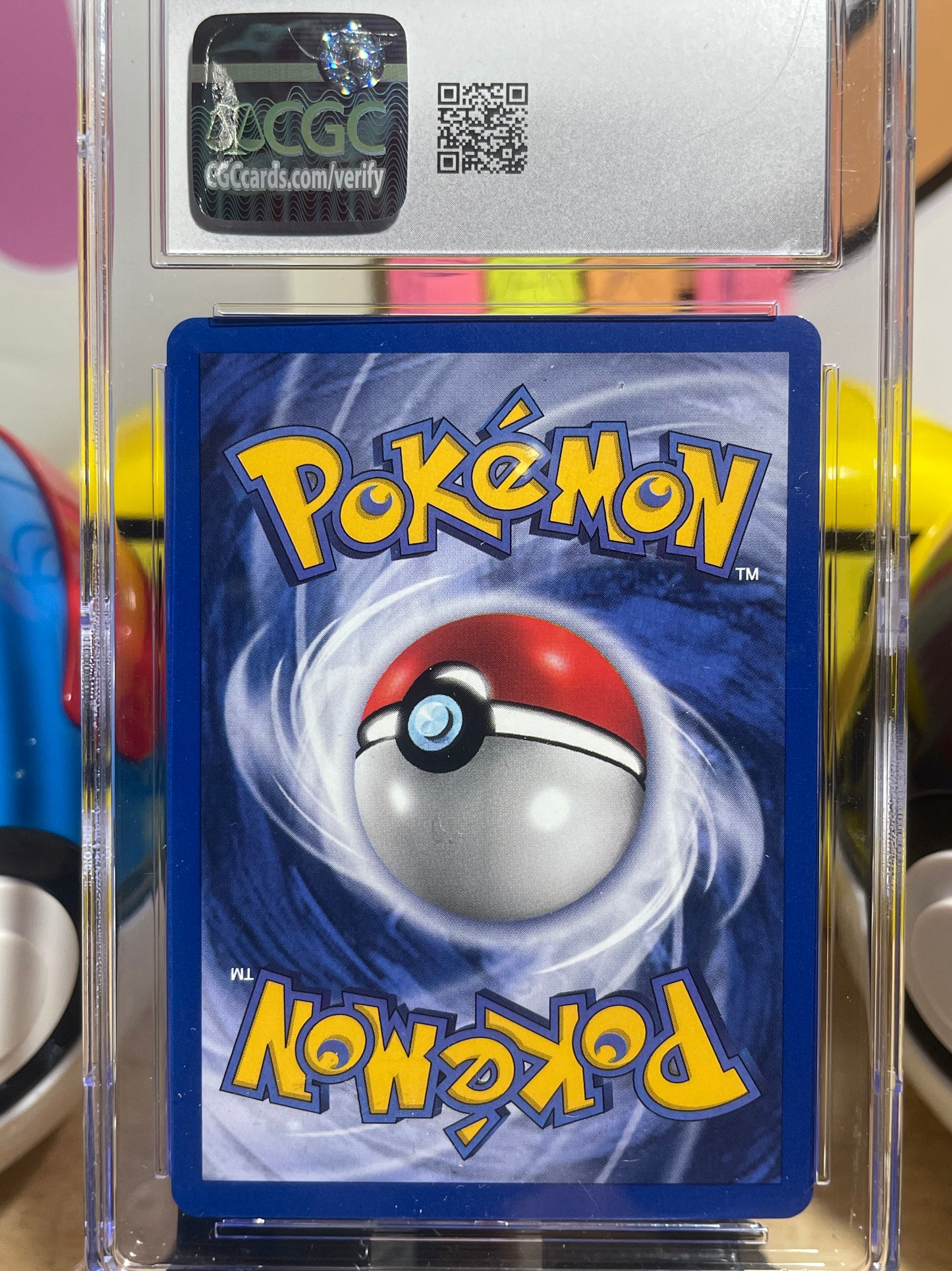 (CGC 9) 1999 Growlithe #28 Base Set 1st Edition (French)