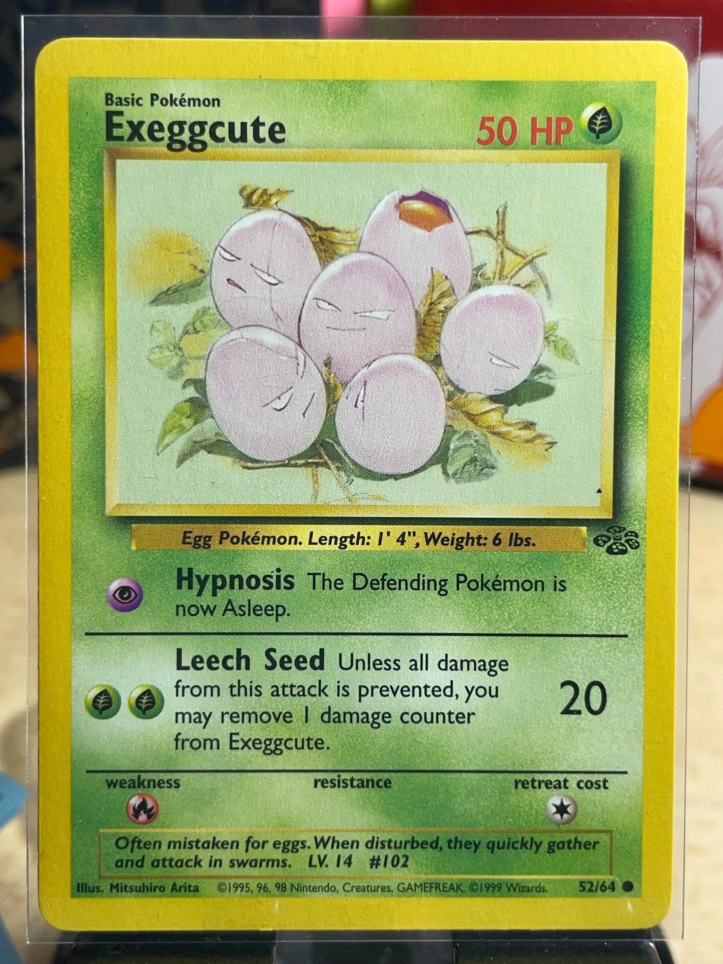 2000 Exeggcute #52 Jungle