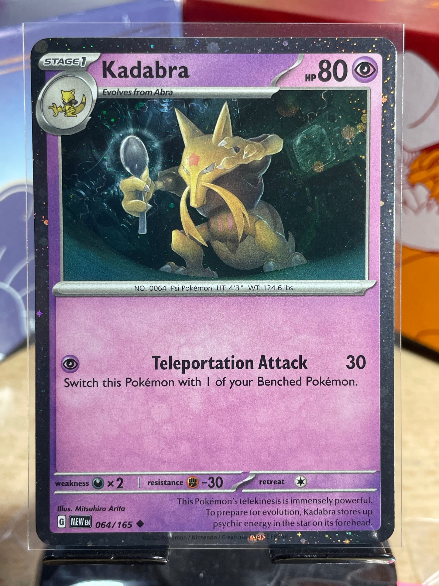 2023 Kadabra #64 SV151 (Cosmos Holo)