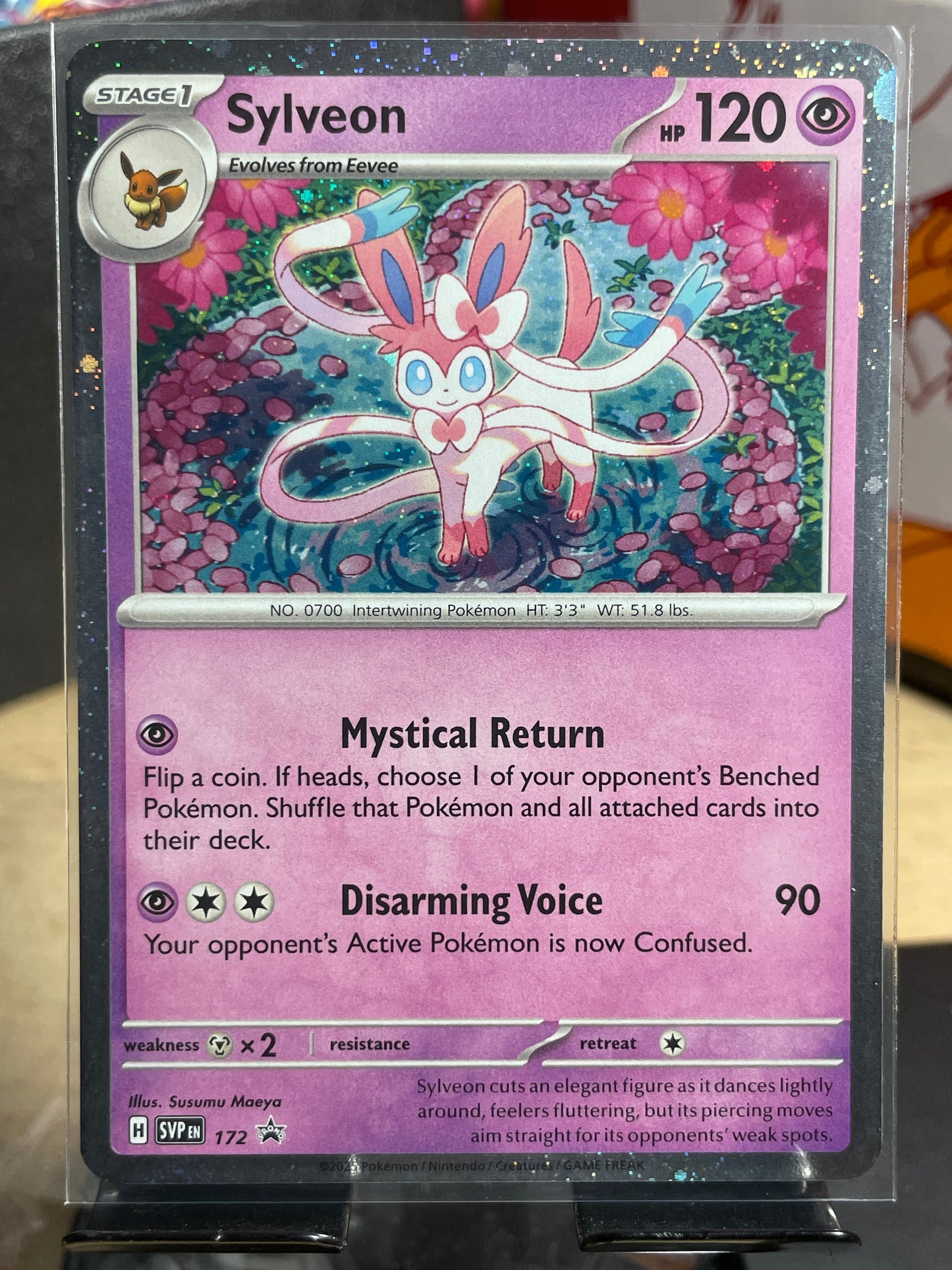 2025 Sylveon #172 SV Promo