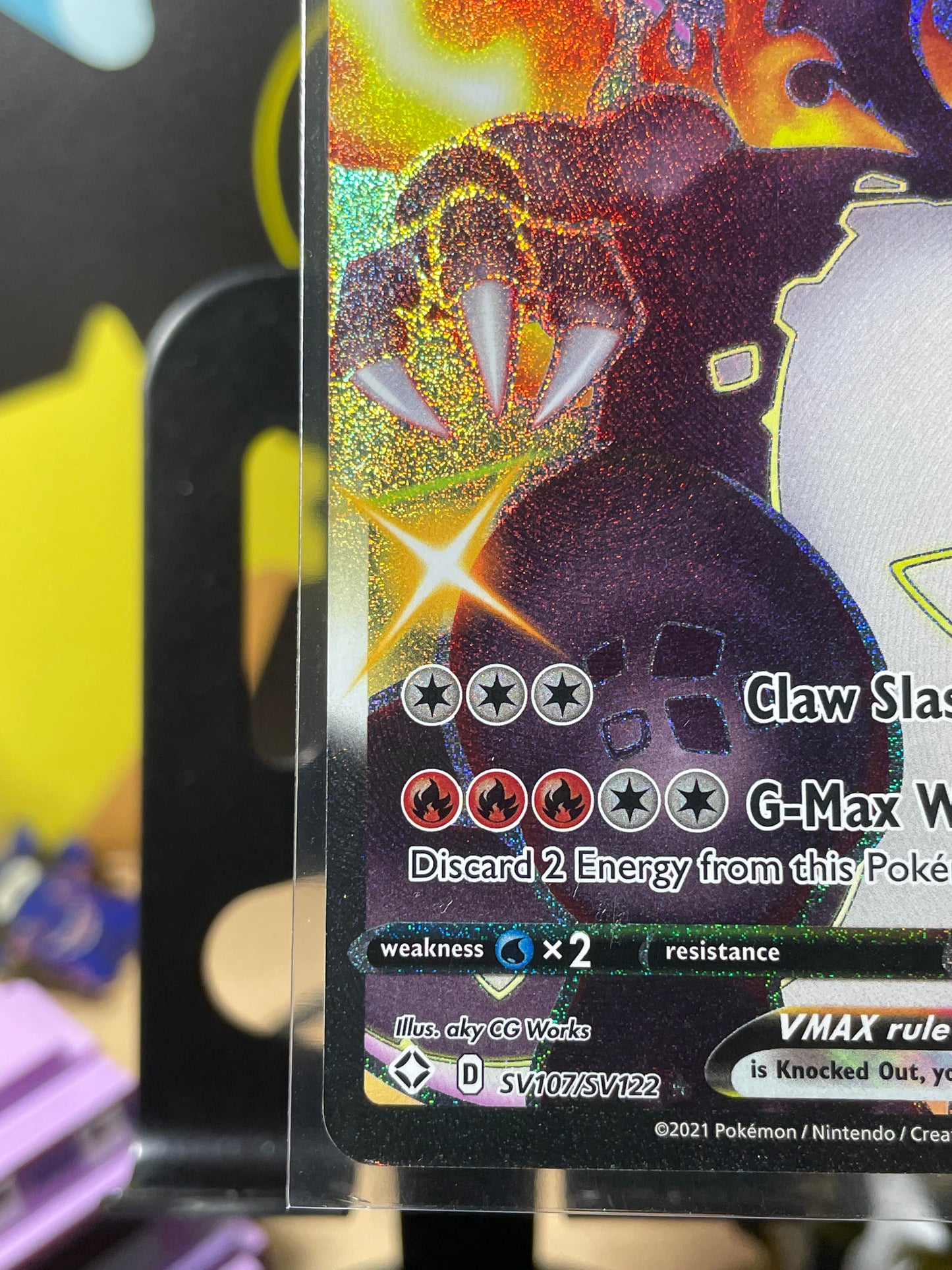 2021 Charizard VMAX #SV107 Shining Fates