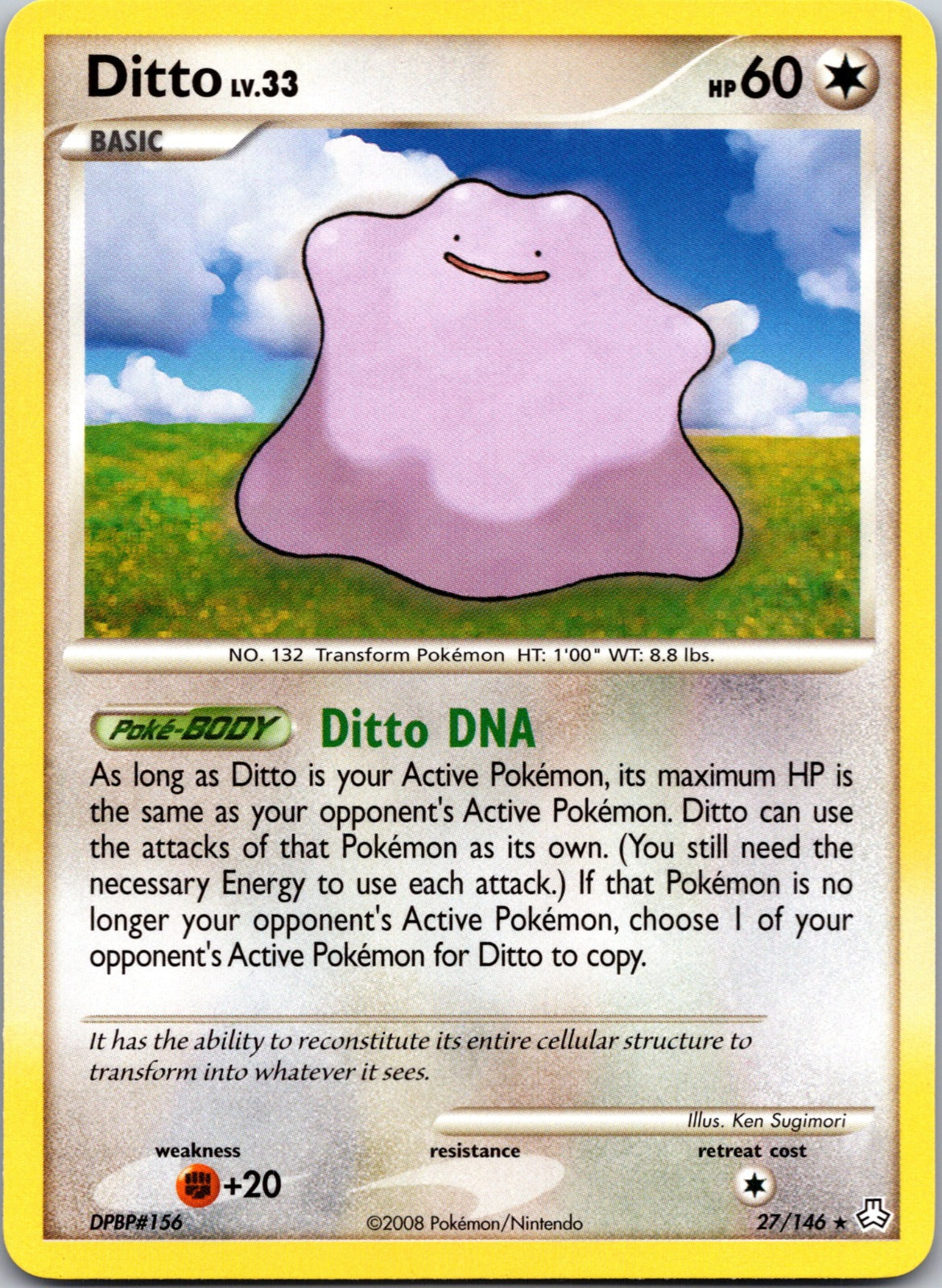 2008 Legends Awakened 27/146 Ditto LP Y200