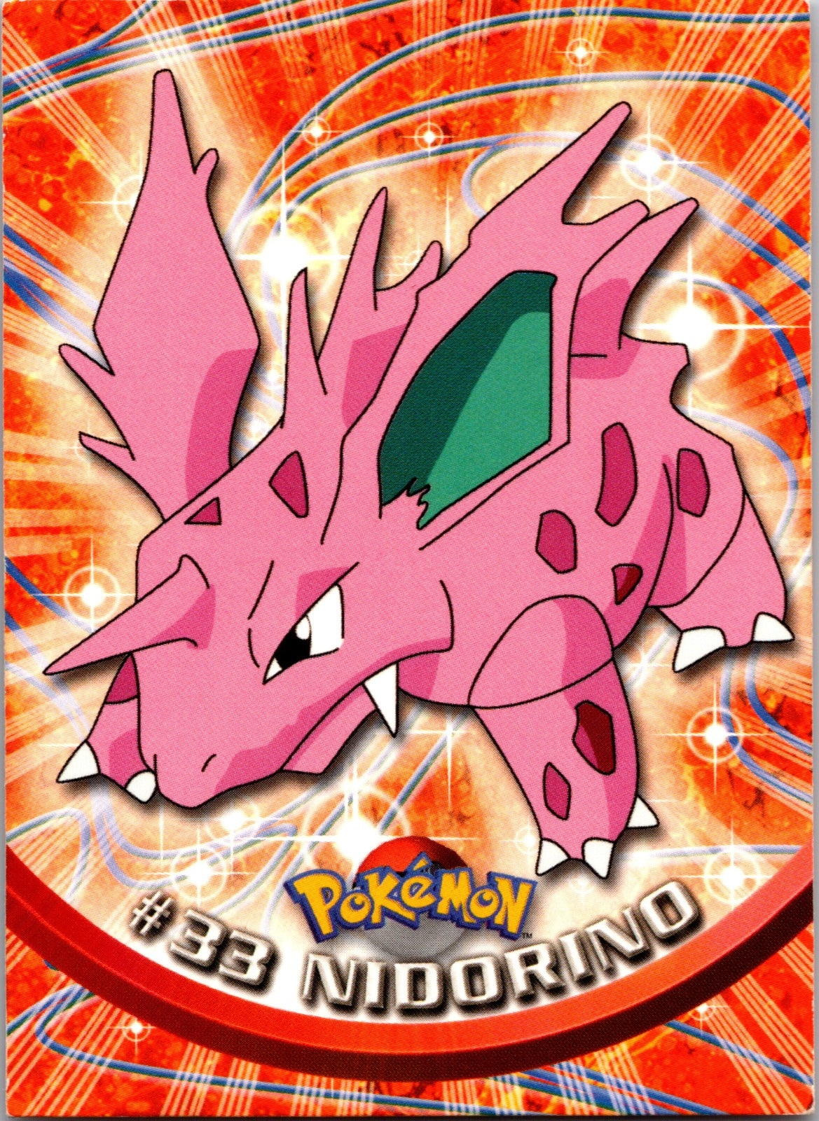 1999 Topps TV Nidorino LP P170