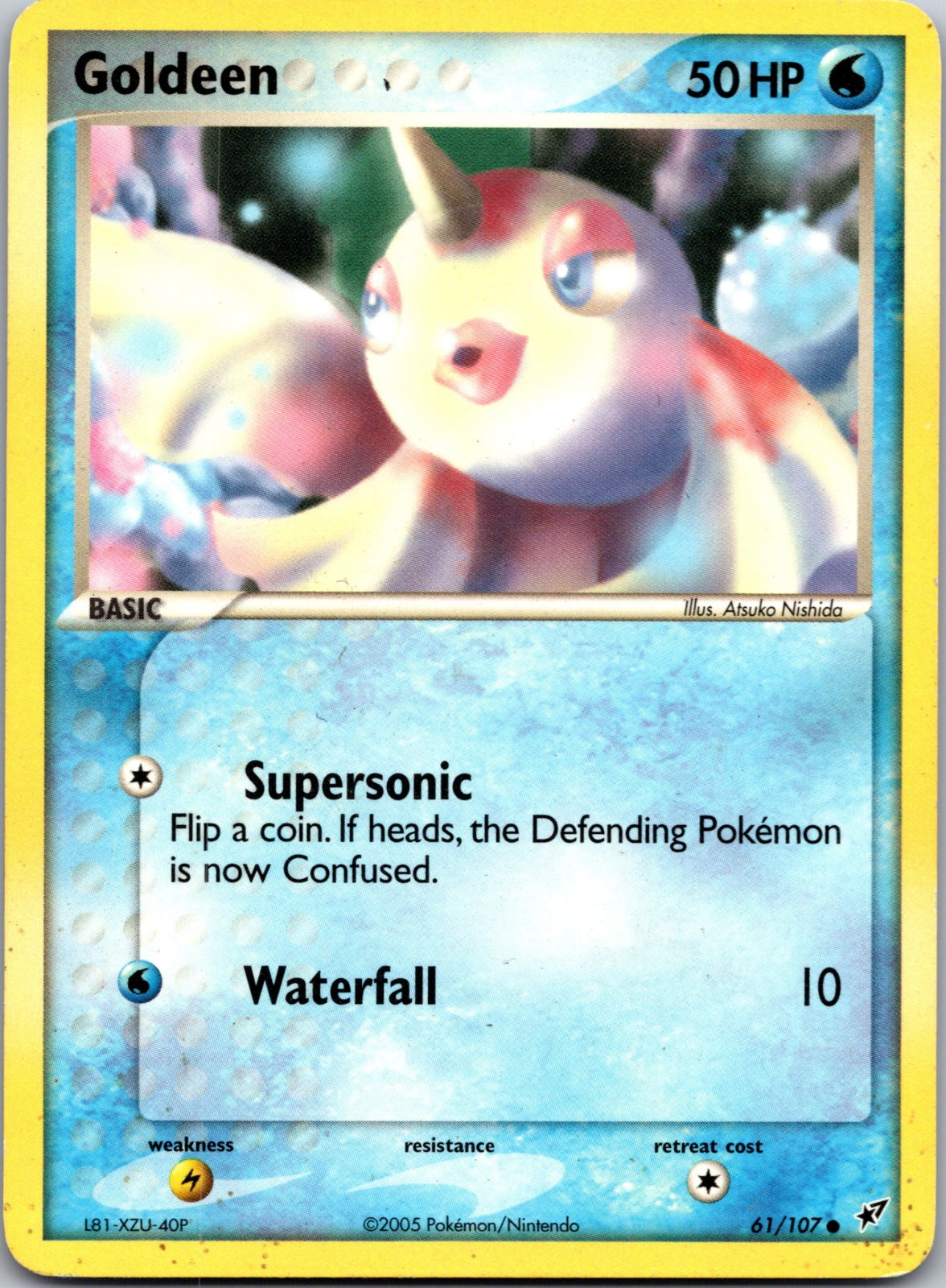2005 Deoxys 61/107 Goldeen LP A287