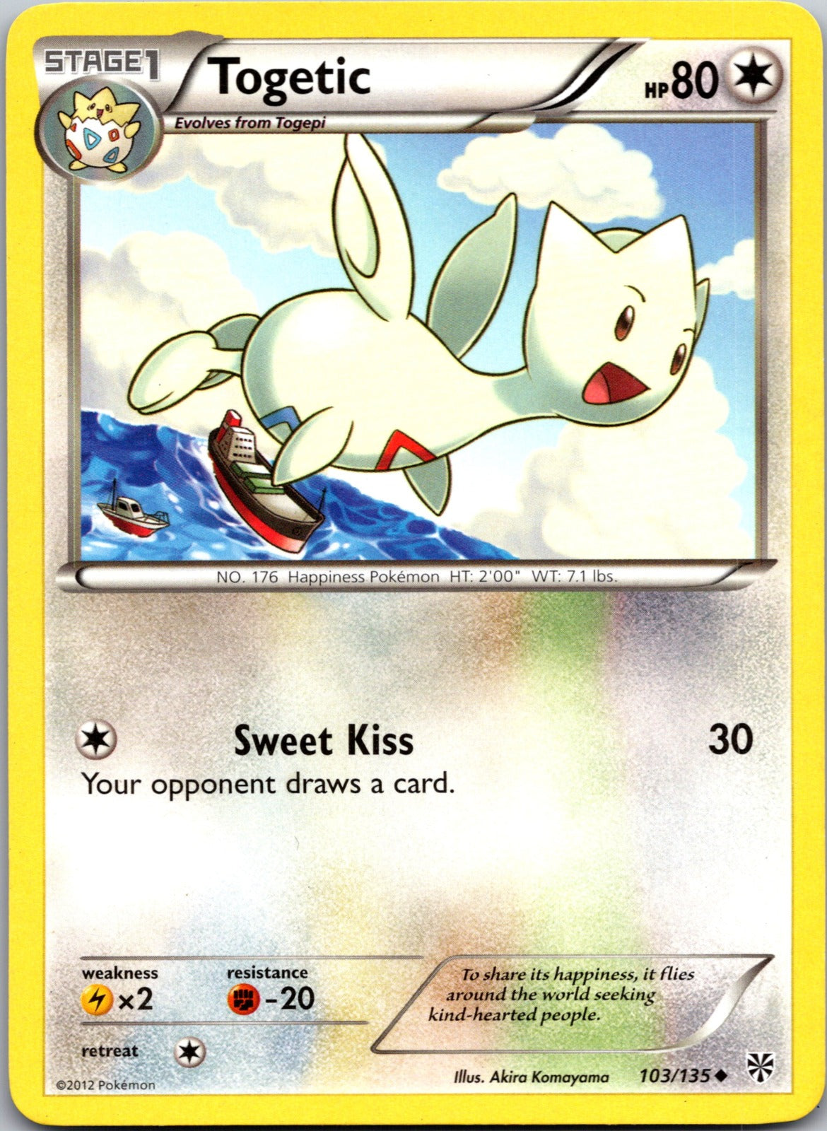 2013 Plasma Storm 103/135 Togetic LP E150