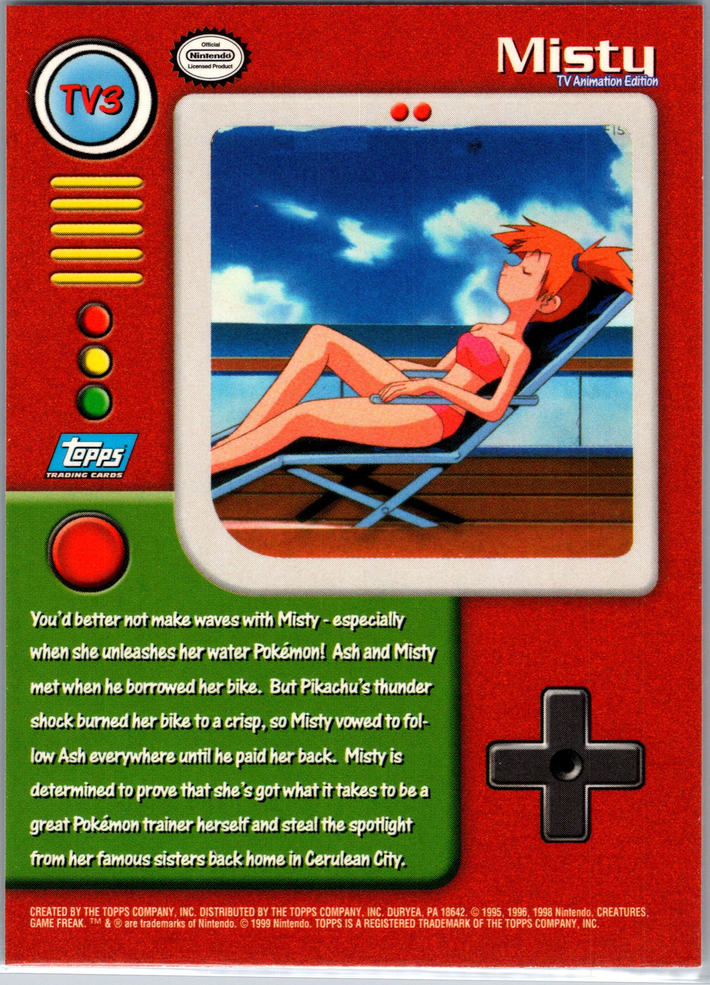 1999 Topps TV3 Misty D79