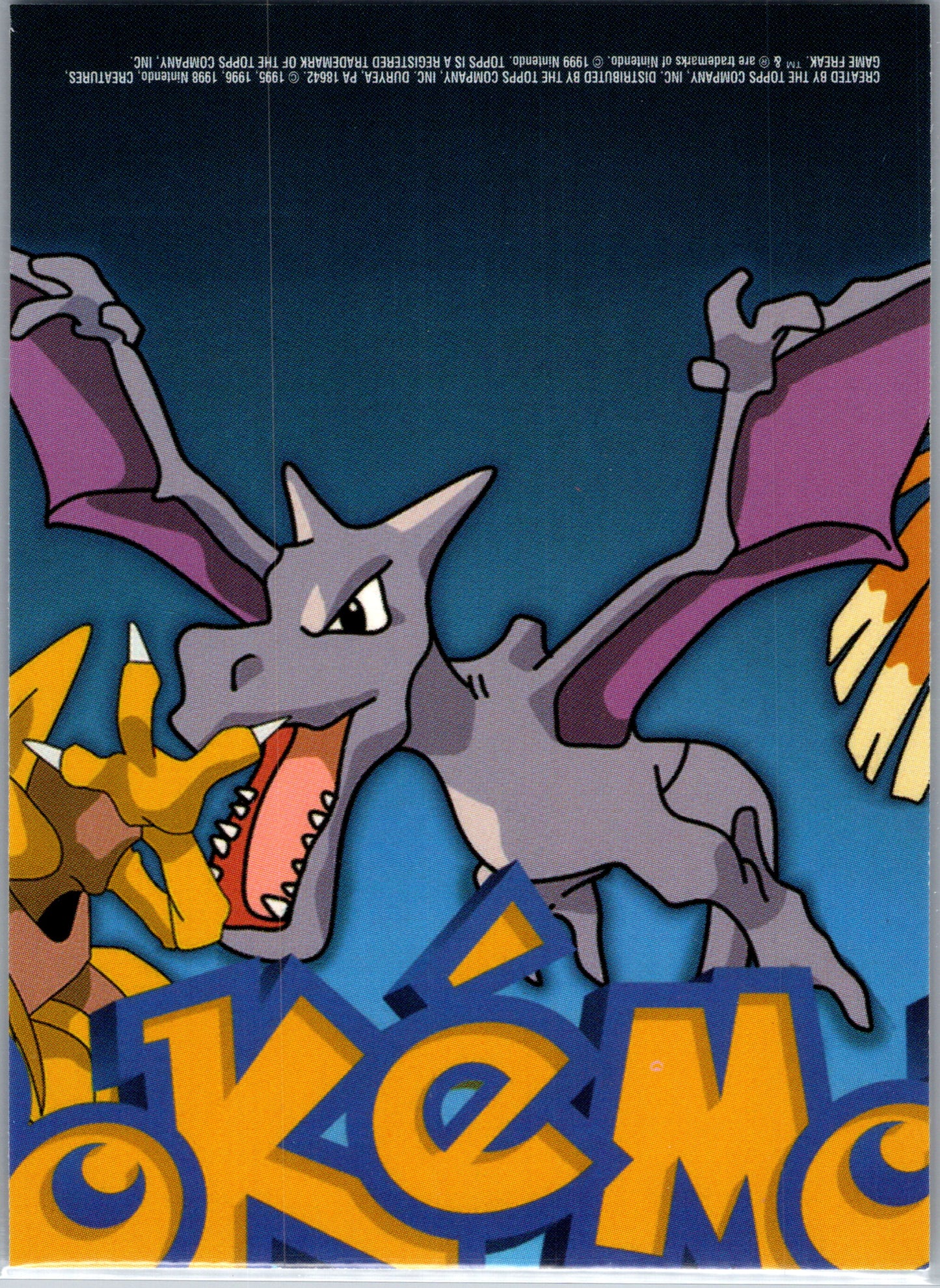1999 Topps TV6 74 Geodude D82