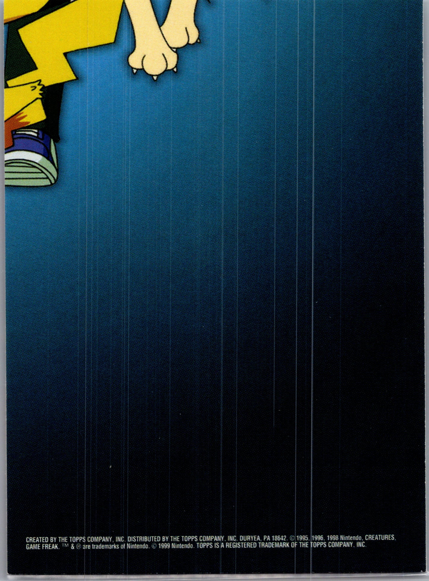 1999 Topps TV13 109 Koffing/110 Weezing D89