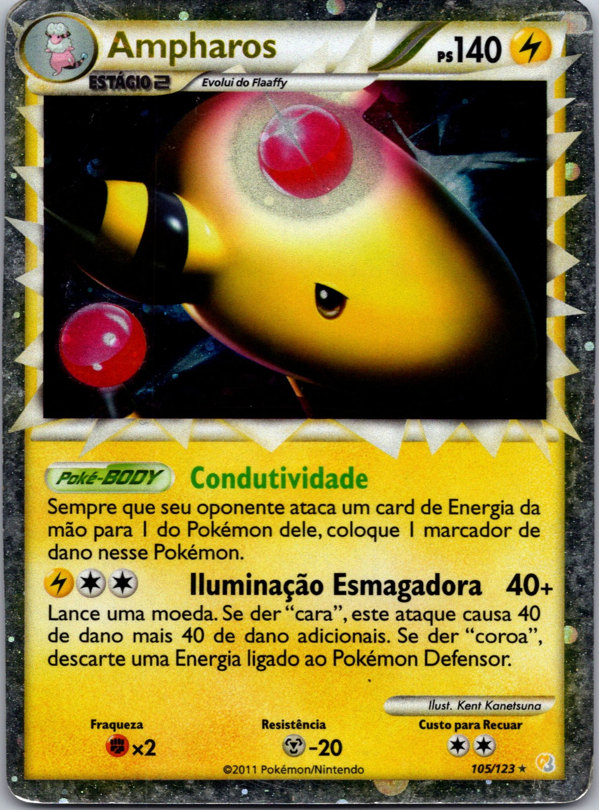 2000 Ampharos Neo Genesis 001/111 NM