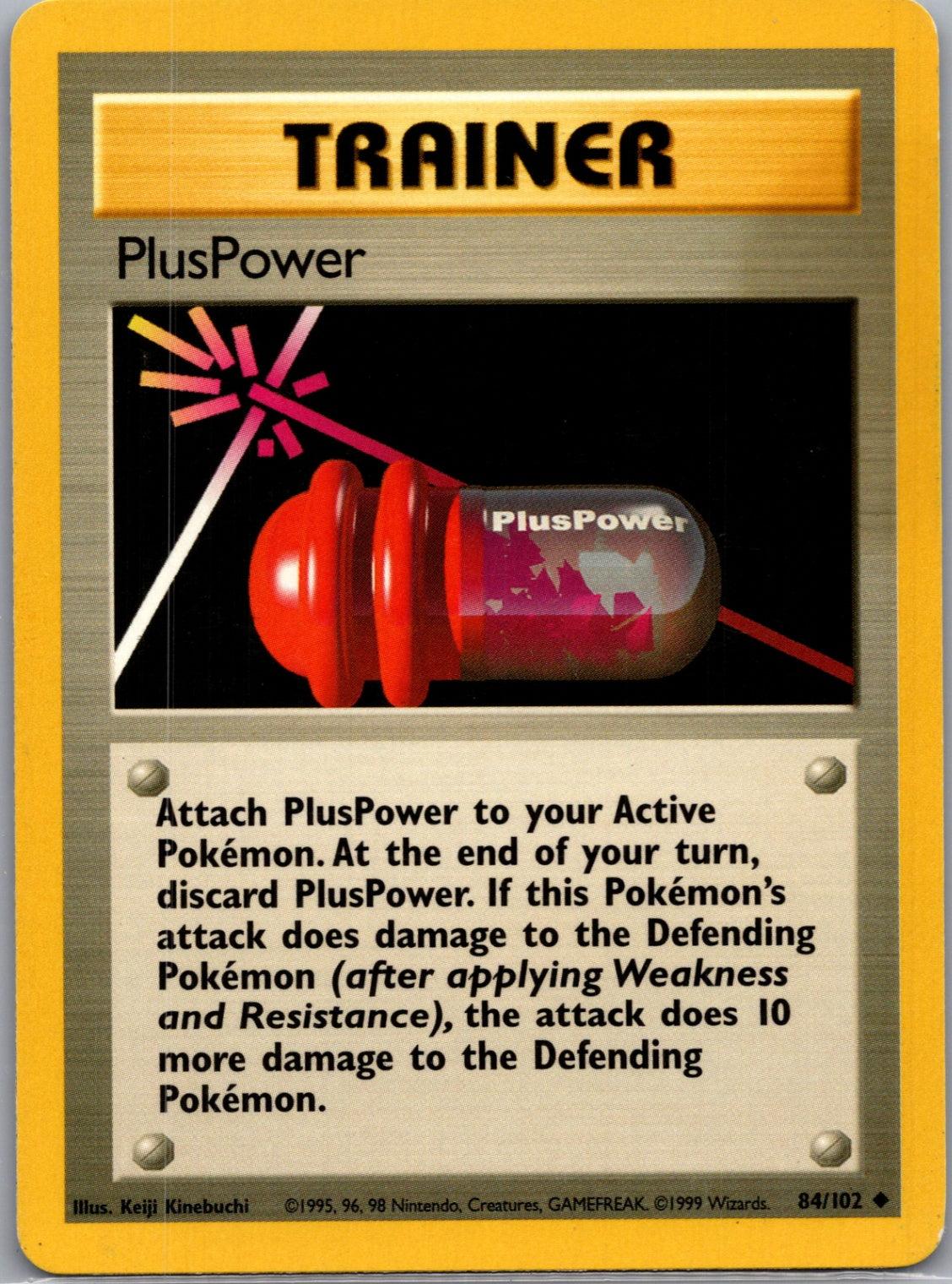 1999 Base Set #084/102 PlusPower Uncommon C18