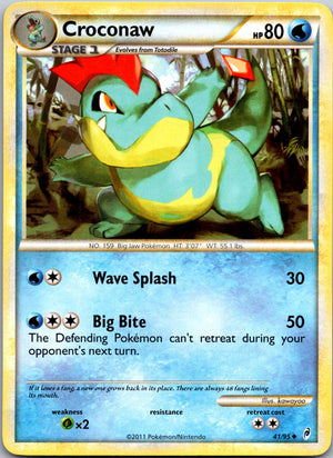 2011 Call of Legends 41/95 Croconaw LP