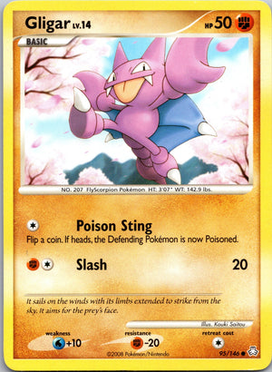 2008 Legends Awakened 95/146 Gligar (95) LP
