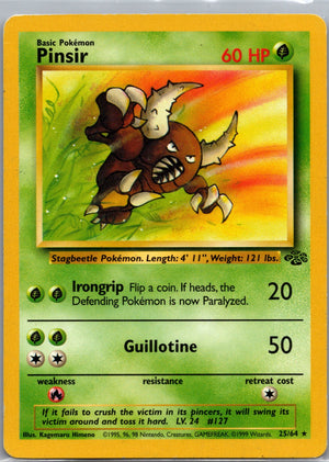 1999 Jungle 25/64 Pinsir (25) LP