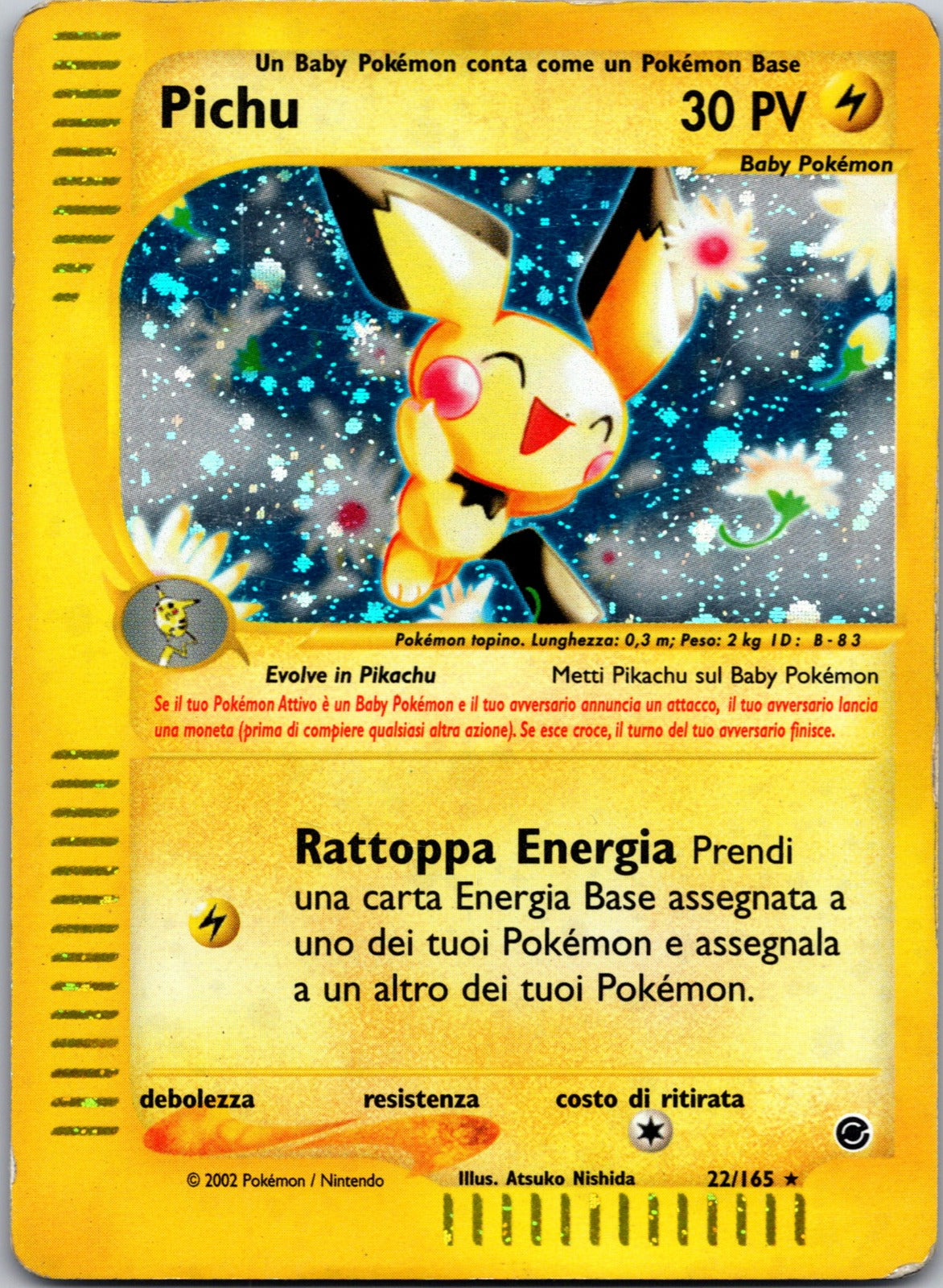 2000 Pichu Neo Genesis 012/111 NM