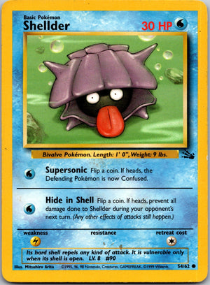 1999 Fossil 54/62 Shellder Common L205