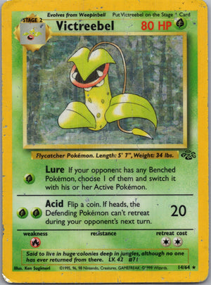 1999 Jungle 14/64 Victreebel (14) Holo Rare G193