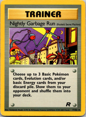 2000 Team Rocket 77/82 Nightly Garbage Run (Rocket's Secret Machine) LP